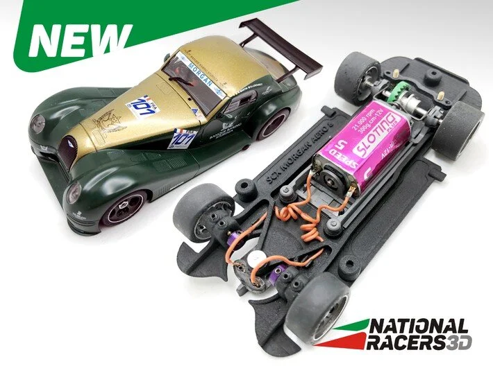 3DP Chassis for SCX MORGAN AERO 8 (Inline)