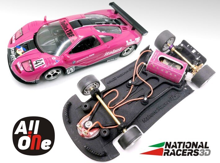 3DP Chassis for NINCO McLaren F1 GTR (AiO-AW)