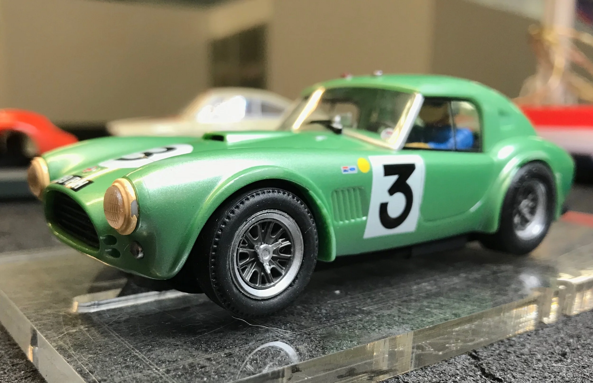 NEW 3DP Chassis for Carrera Shelby Cobra 289 (Inline AllinOne)​ - 1/32
