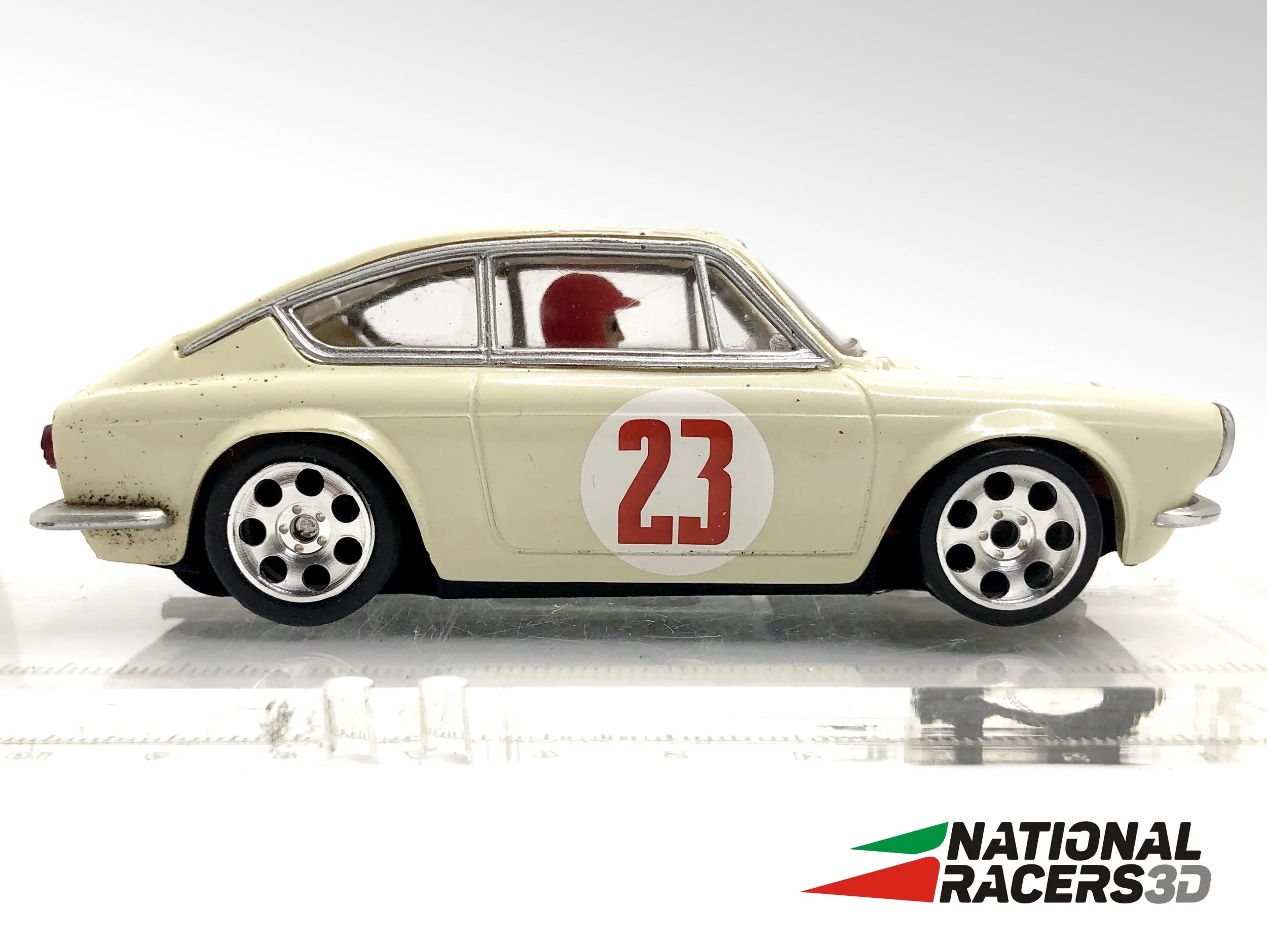 NEW 3DP Chassis for Scalextric SEAT 850 Coupe (Inline AllinOne)​ - 1/32