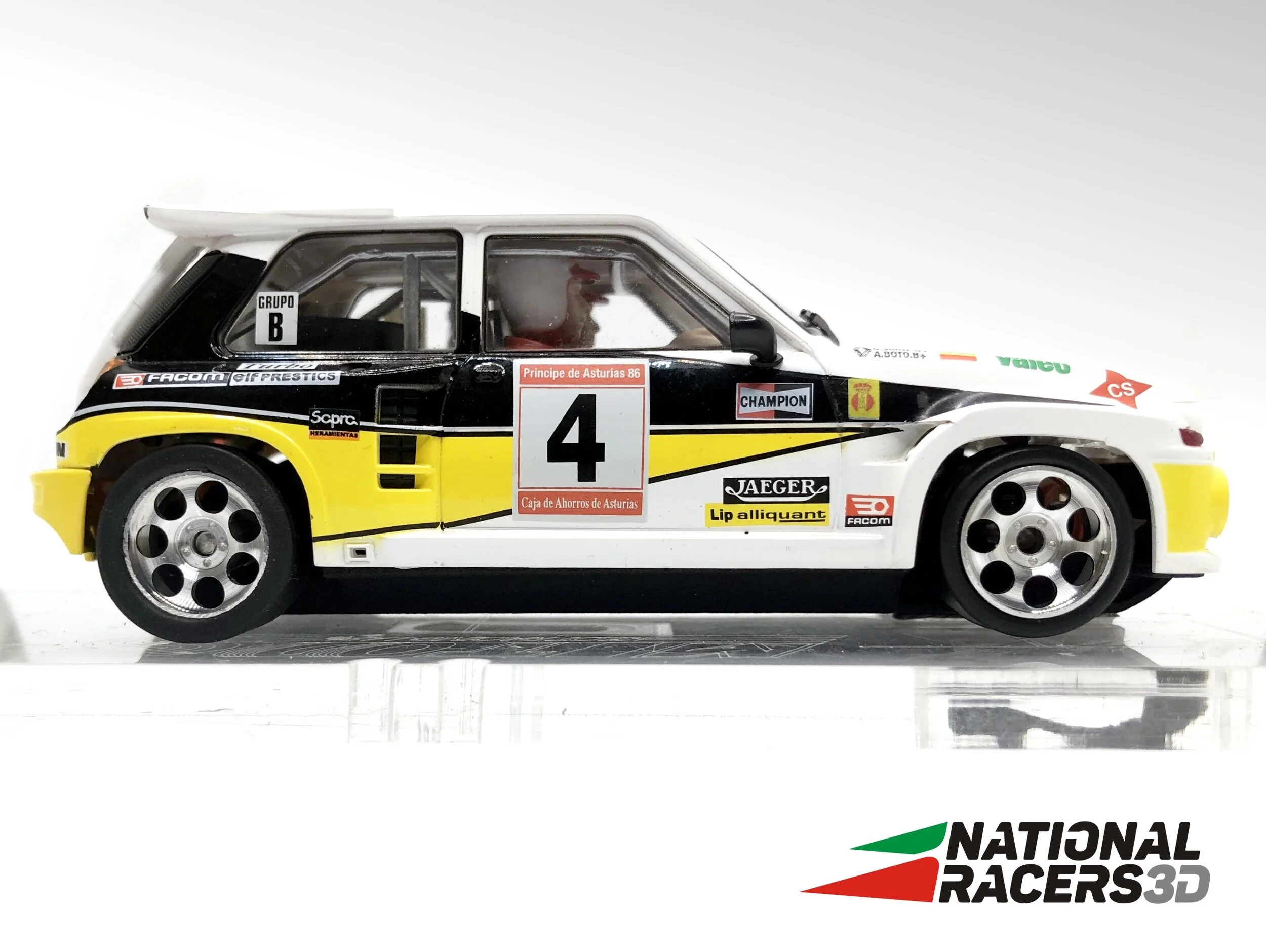NEW 3DP Chassis for SCX Renault 5 Maxi Turbo (Inline AllinOne)​ - 1/32