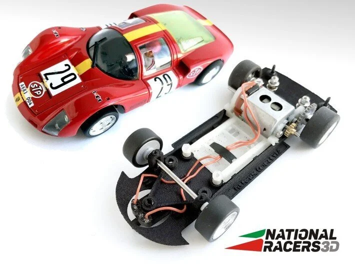 3DP Chassis for Fly Porsche Carrera 6 (SW/Inline)