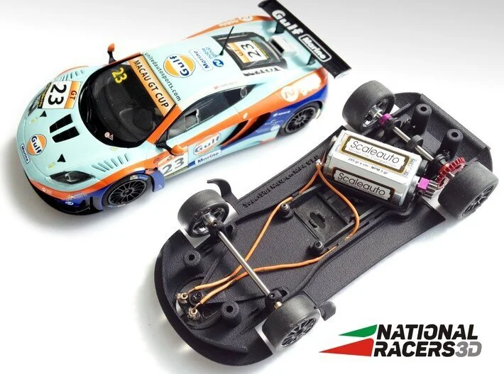 3DP Chassis for SuperSlot Mclaren MP4 (AW/SW)