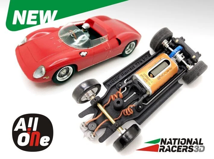 3DP Chassis for MRRC Ferrari 275 (AiO-In)