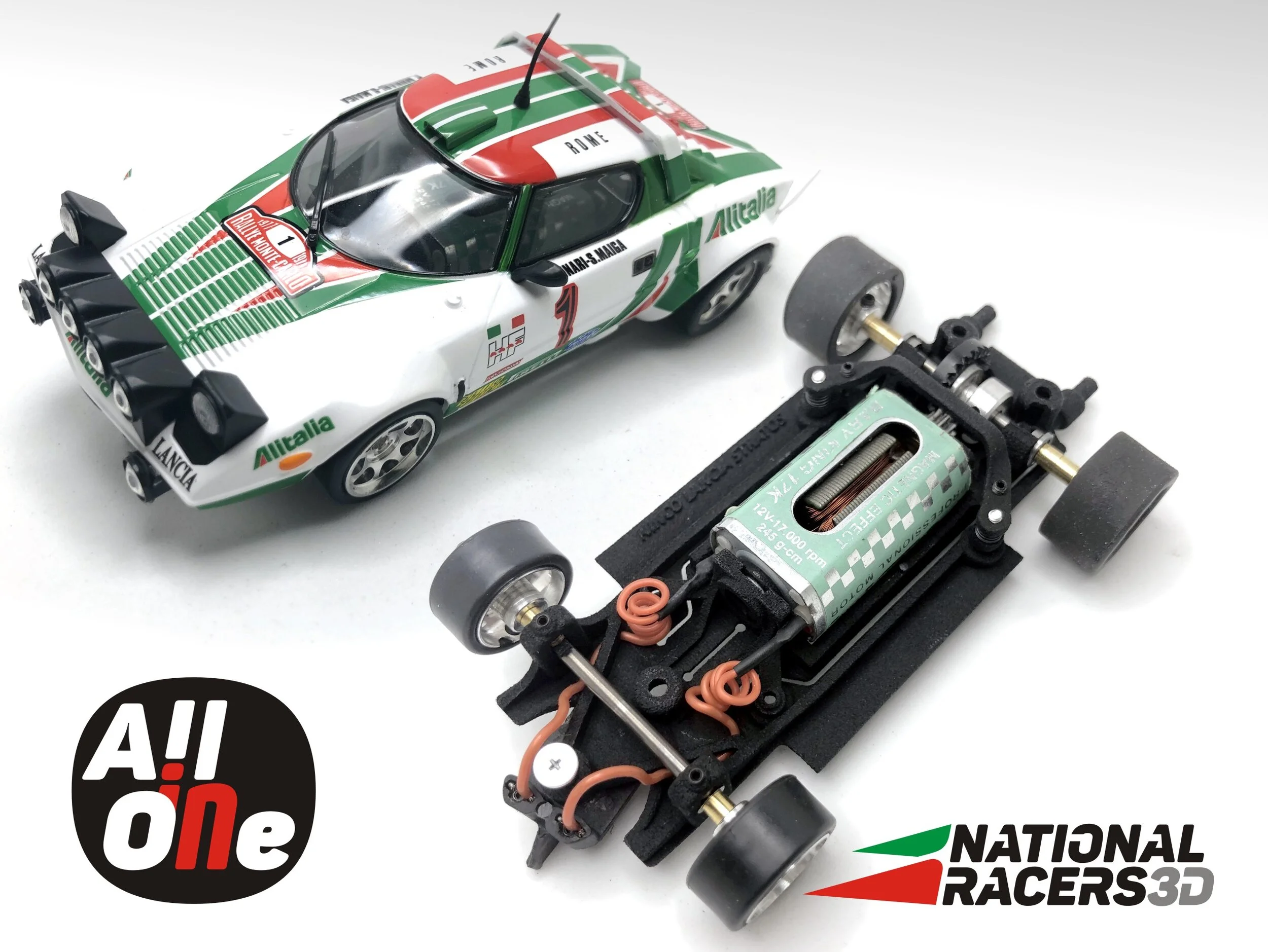 3DP Chassis for NINCO Lancia Stratos (AiO-In)