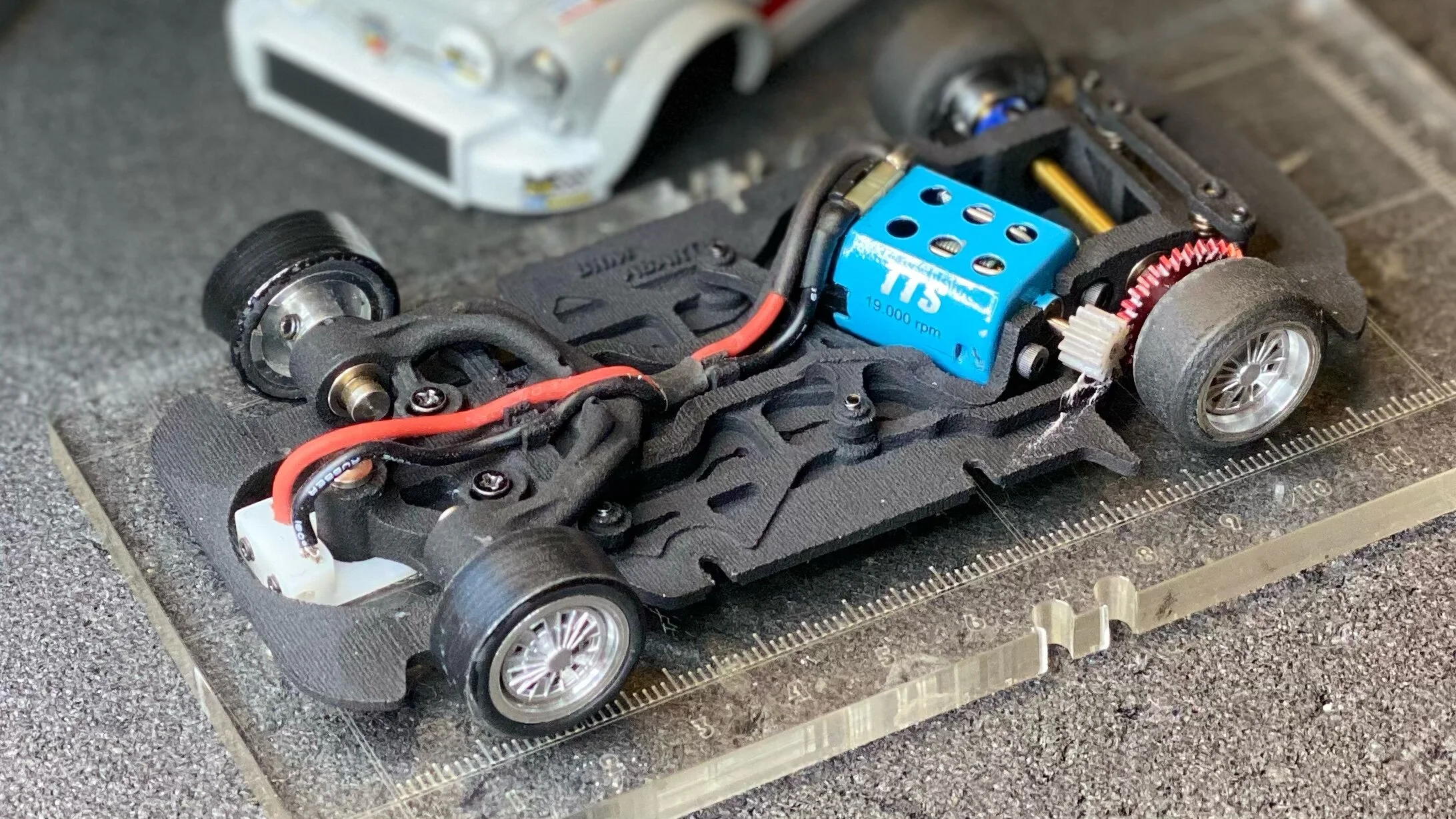 Our new proposal for a BRM / TTS Abarth 1/24 finally almost ready for launch.