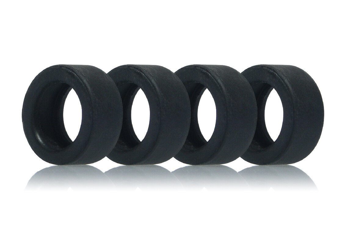 Racing slick rubber tyres C1