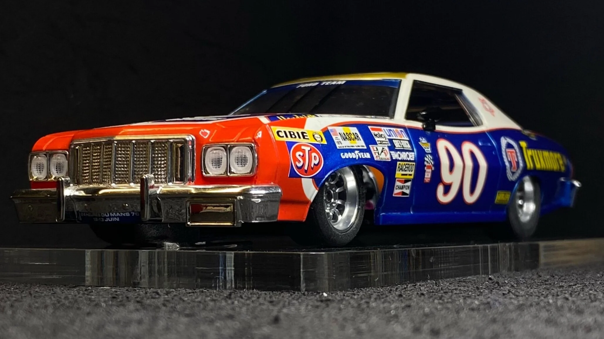 NEW 3DP Chassis for Scalextric Ford Gran Torino
