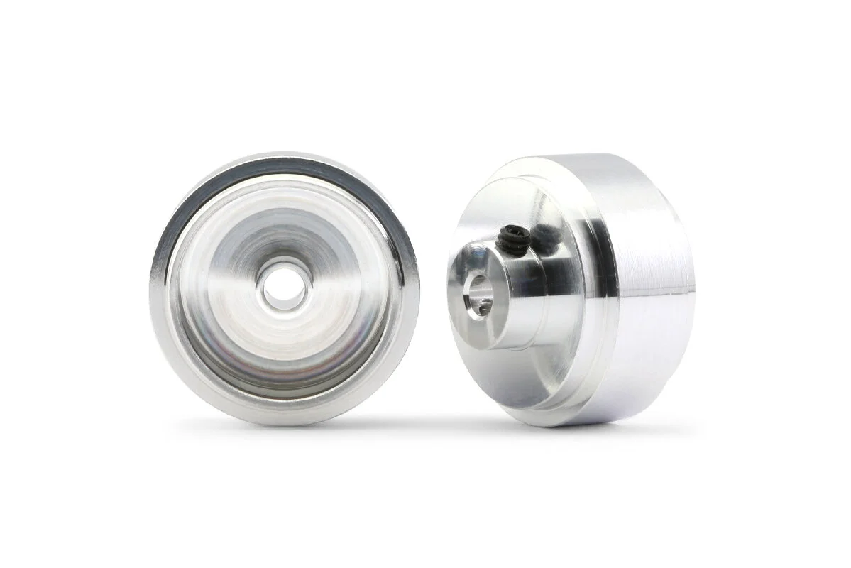 Aluminum Ø15.8x8.2x2.5mm wheels