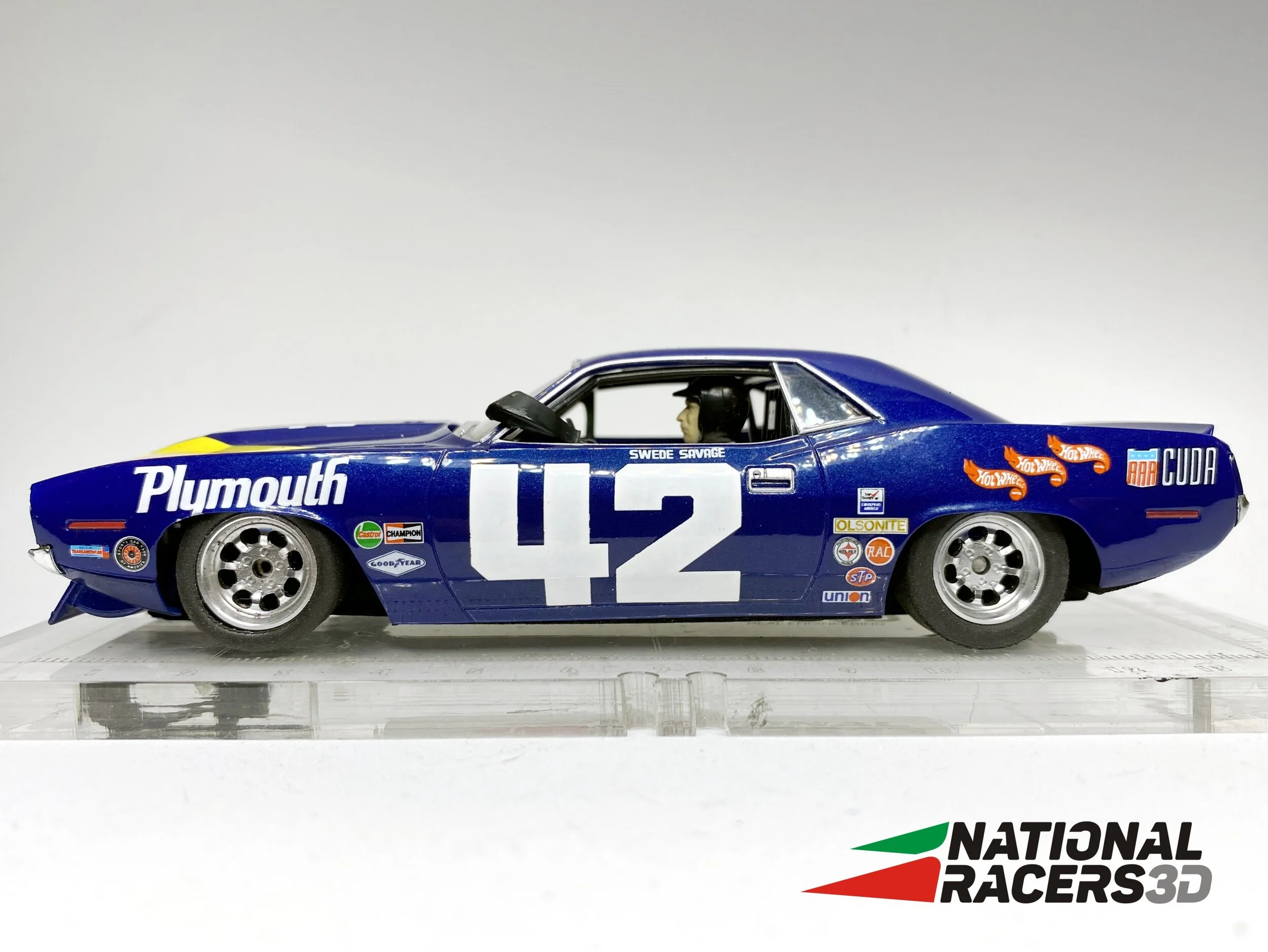 NEW 3DP Chassis for SCX Plymouth Barracuda