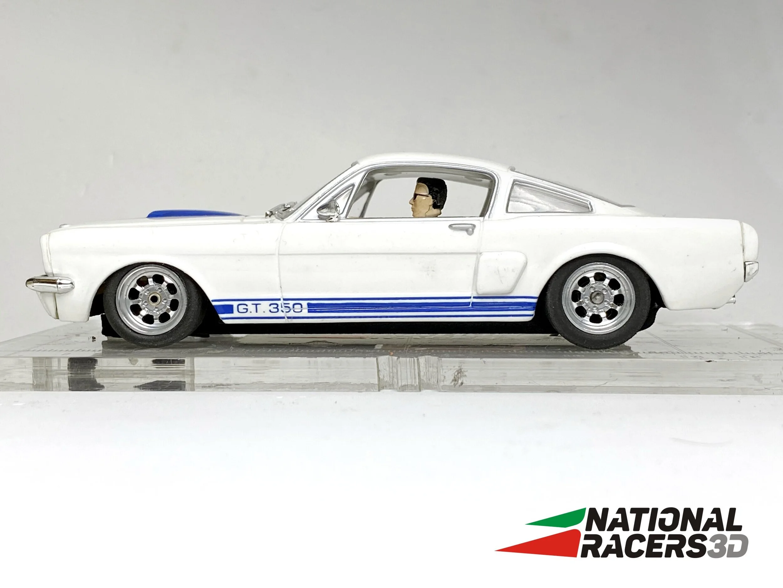 NEW 3DP Chassis for Carrera Ford Mustang 350 GT