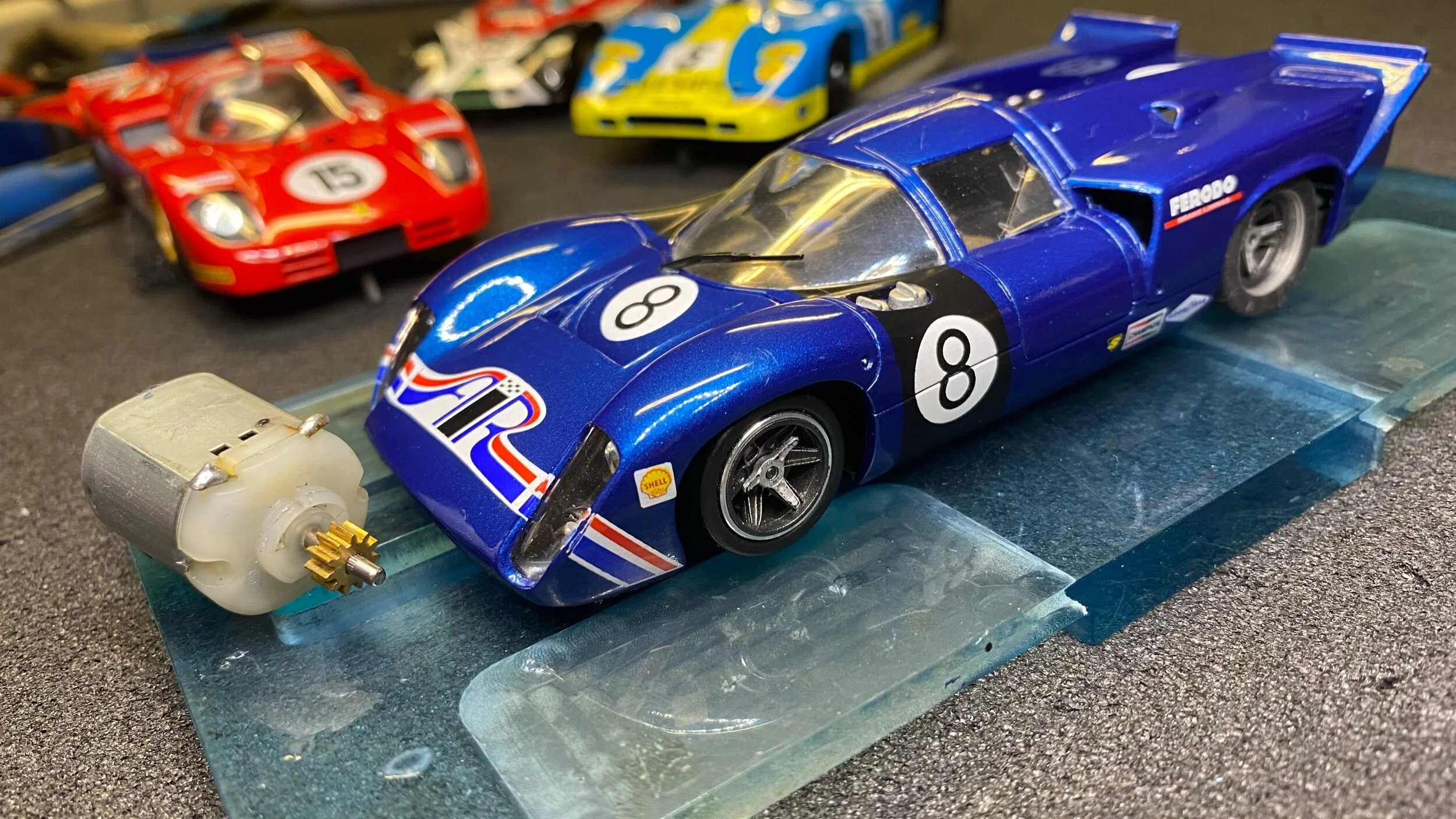 New 3DP Chassis with ​ INVERTED MOTOR SUPPORT