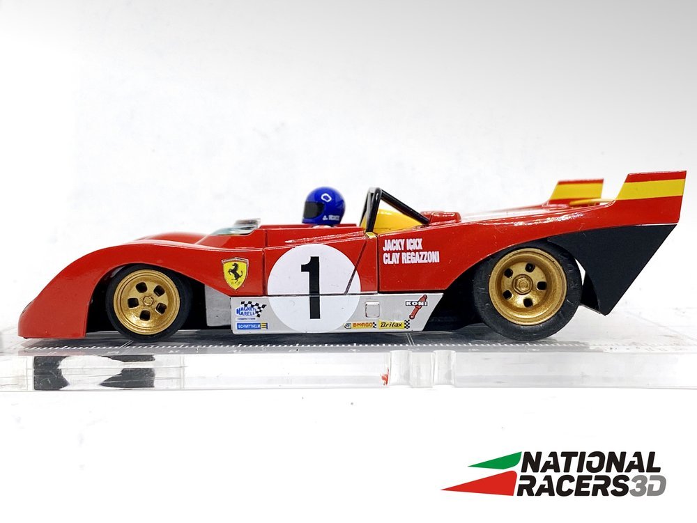 NEW 3DP Chassis for Sloter Ferrari 312 Pb (Copy)