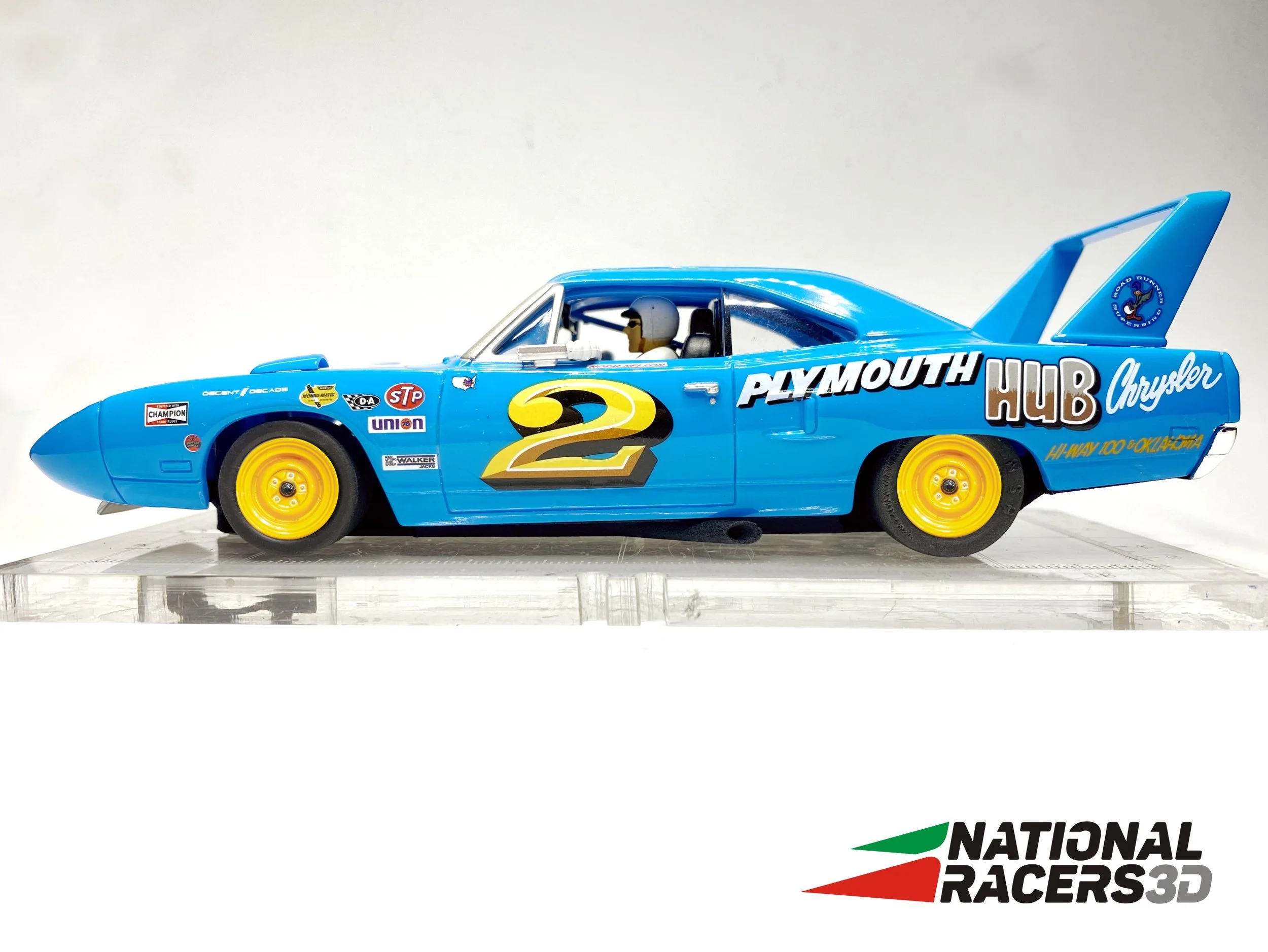 NEW 3DP Chassis for Carrera Plymouth Superbird