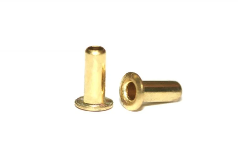 Brass eyelet Ø1,5 x 4 mm