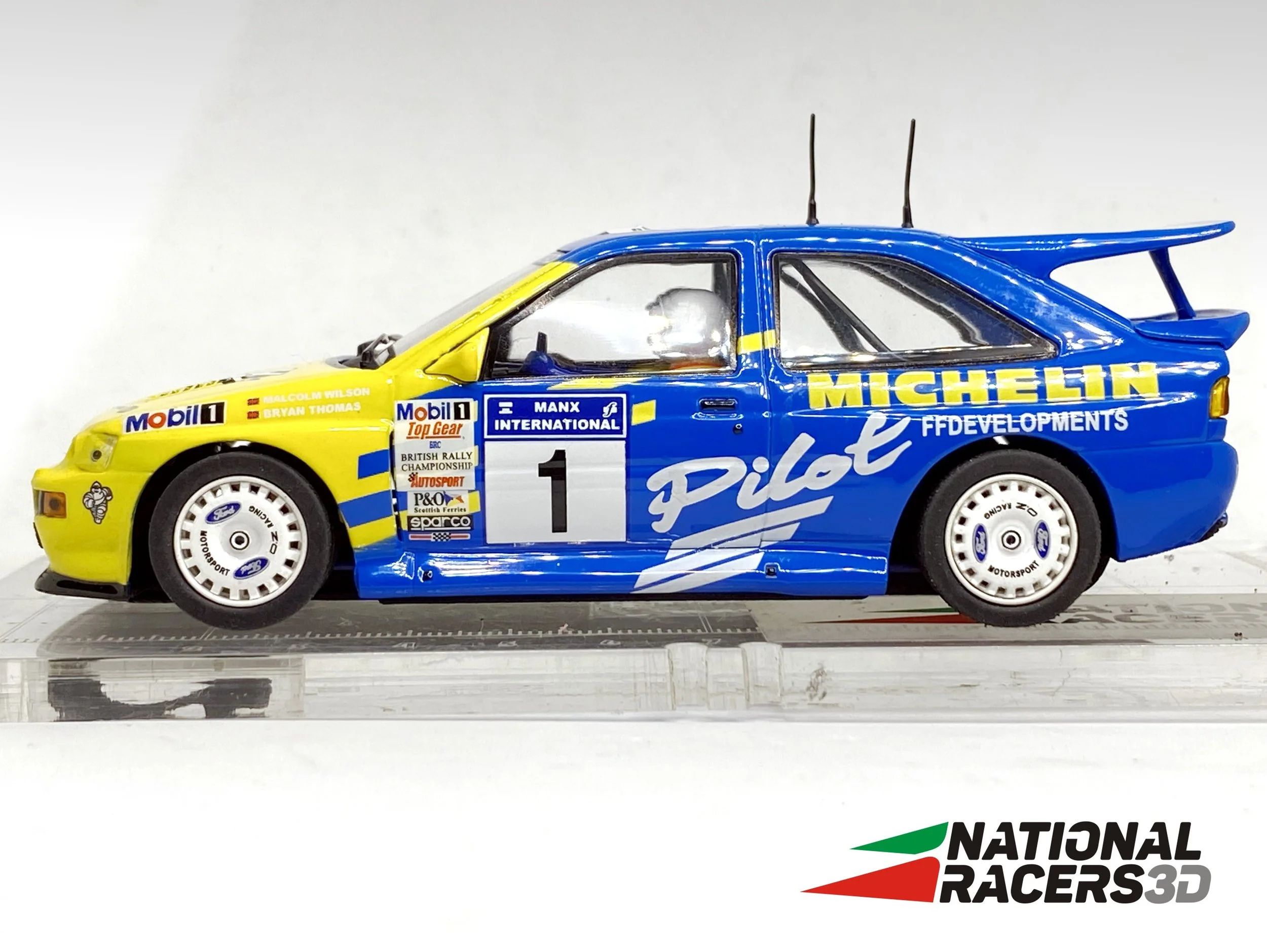 NEW 3DP Chassis for SCX Ford Escort RS Cosworth
