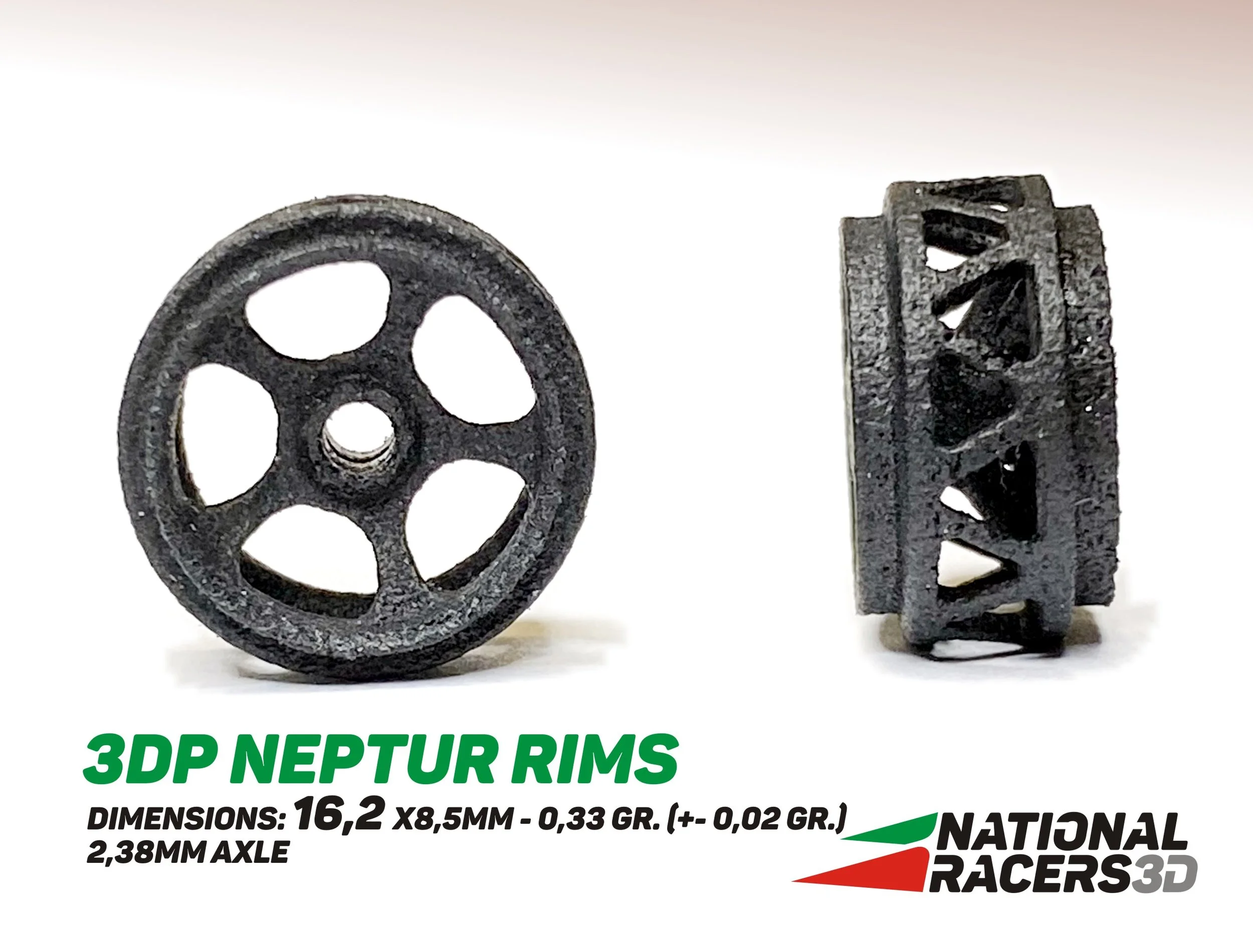 3DP Neptur Rims 16,2x8,5mm