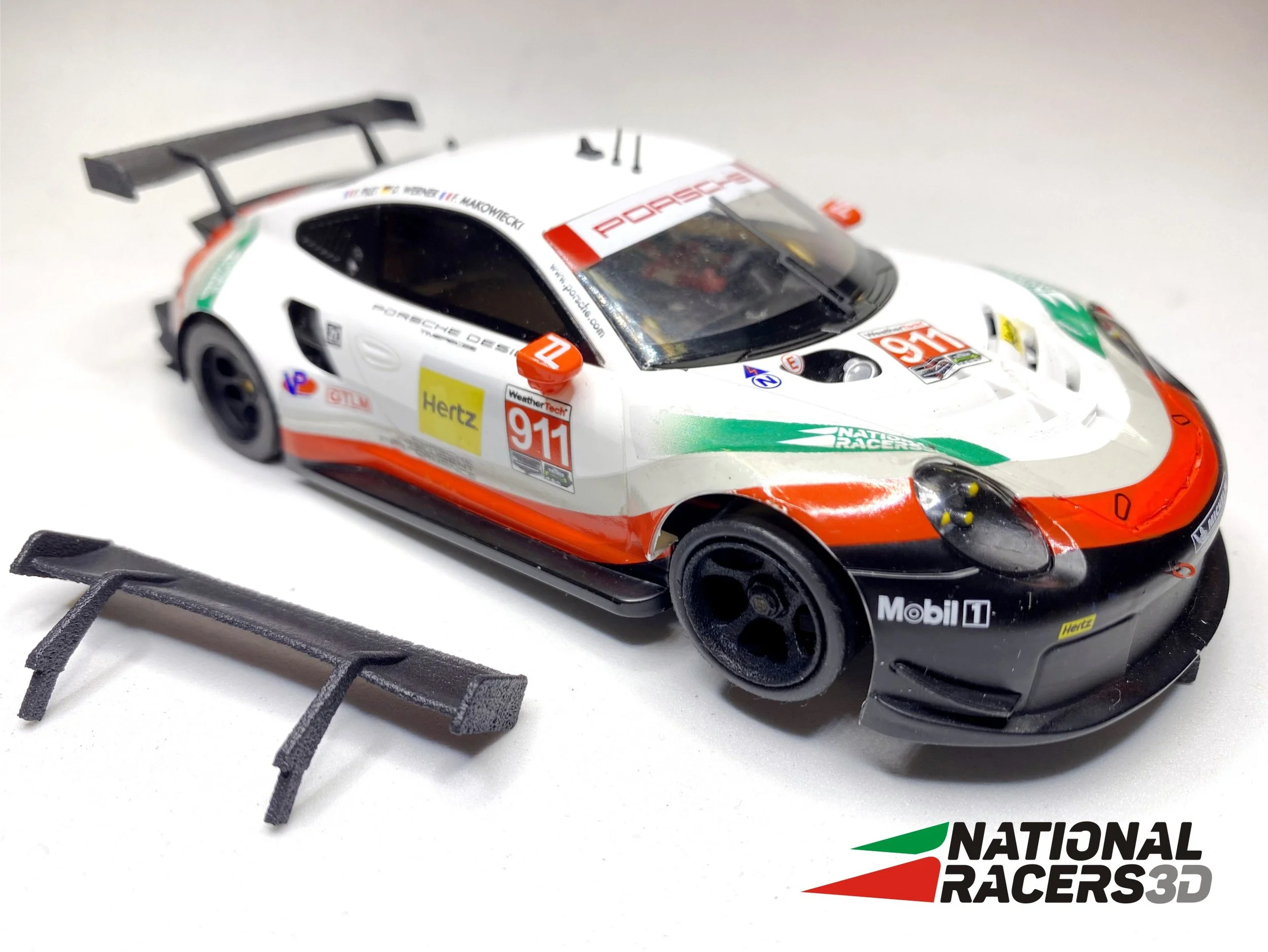 3DP Rear wing Scaleauto Porsche 991.2 GT3 RSR