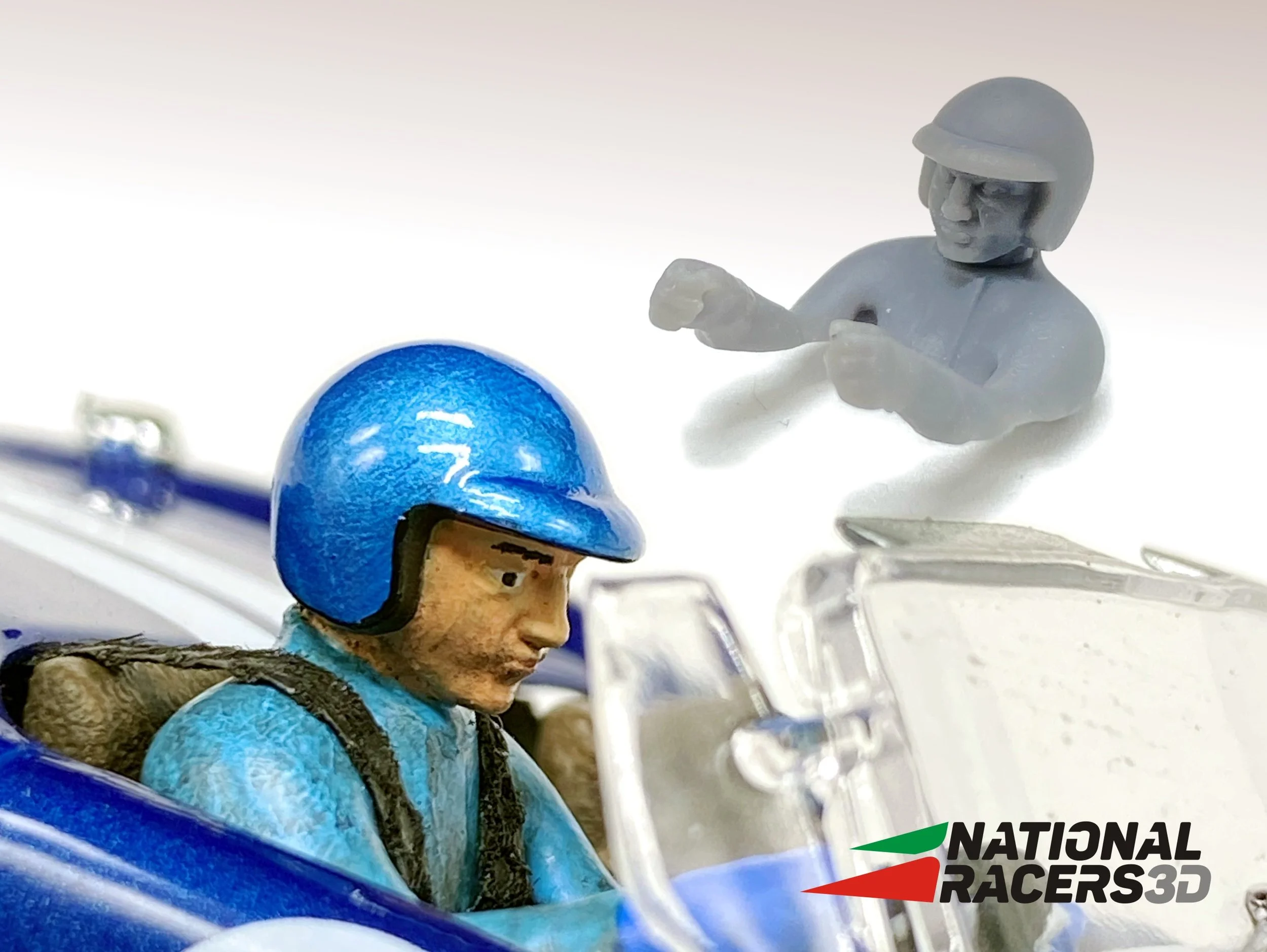 3DP Classic race car driver