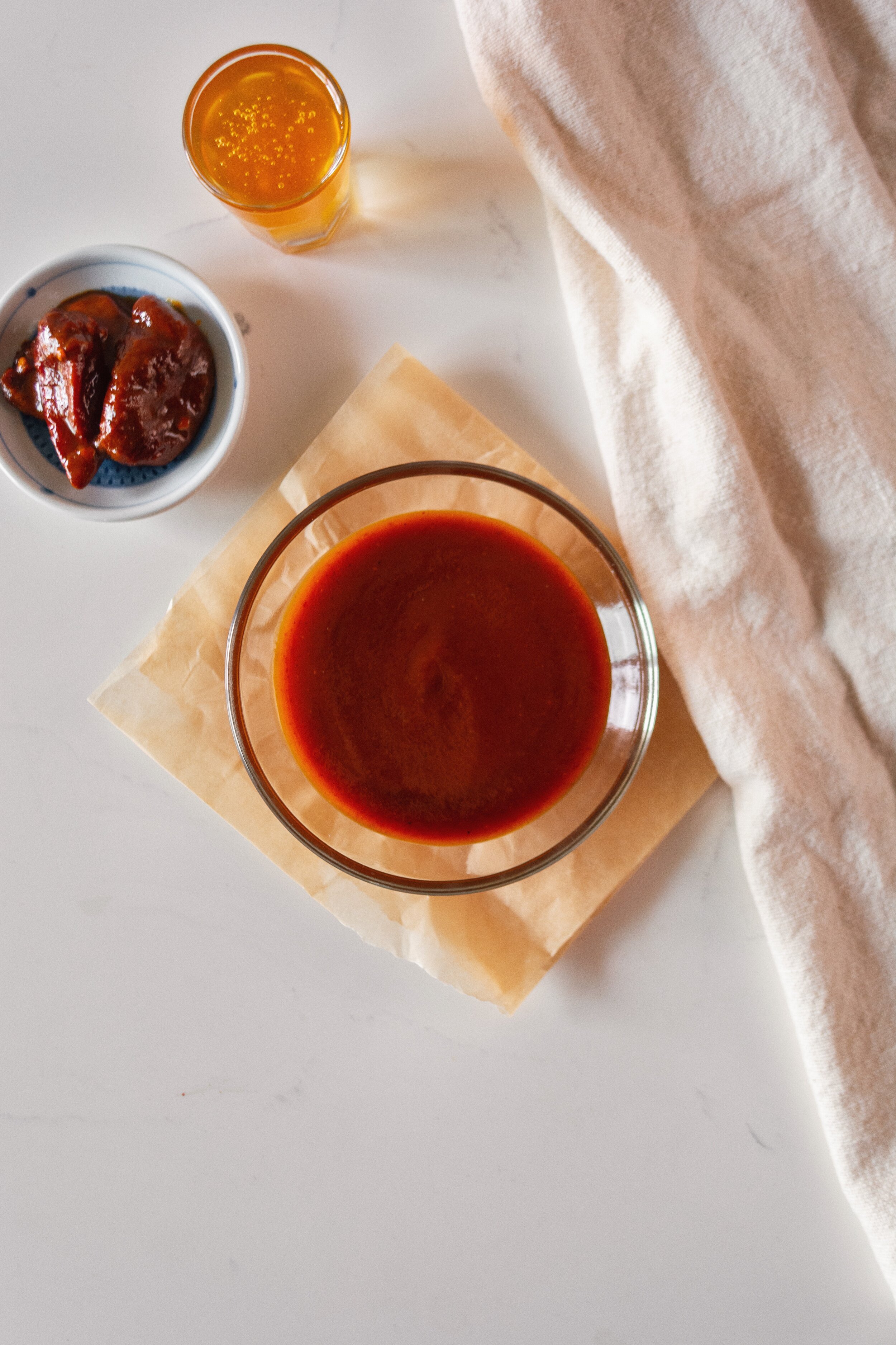 Sweet and Spicy Honey Chipotle Sauce close up