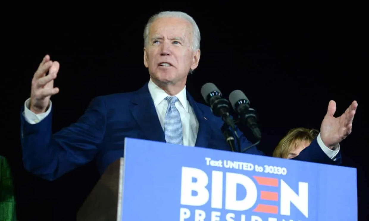 Joe Biden saw a stunning Super Tuesday surge, while Bernie Sanders hit a brick wall (The Guardian)