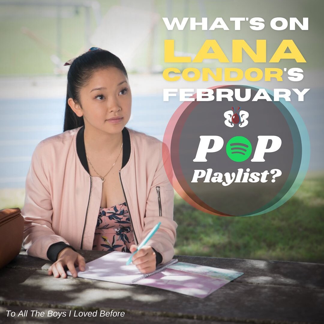 What&rsquo;s on #LanaCondor&rsquo;s February #POPplaylist? 🎧 Find out at the link in our bio!

#toalltheboysivelovedbefore #valentinesday #spotify