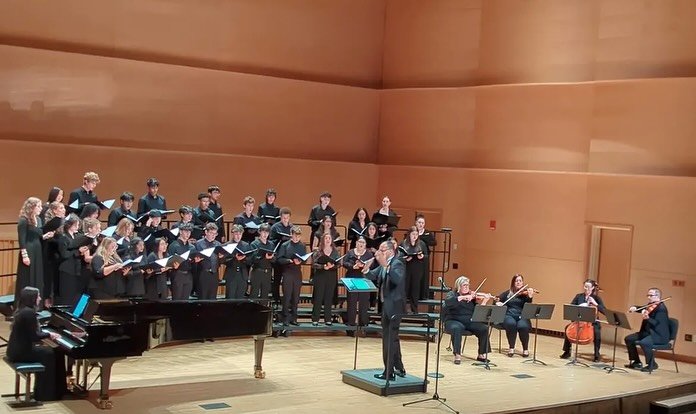 The Red Door Chamber Players with Nassau Treble Choir at Adelphi University