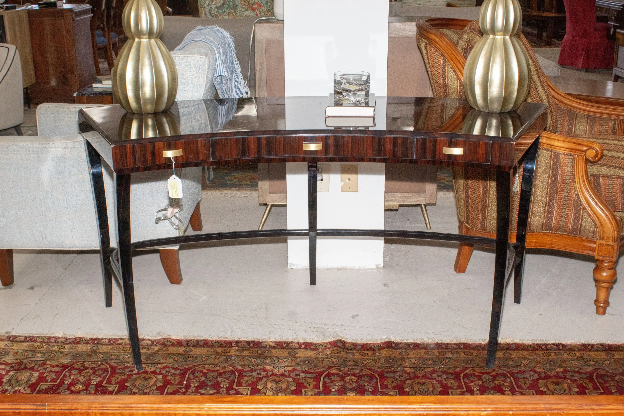 Gabby Curved Front Desk — The Ivy Cottage