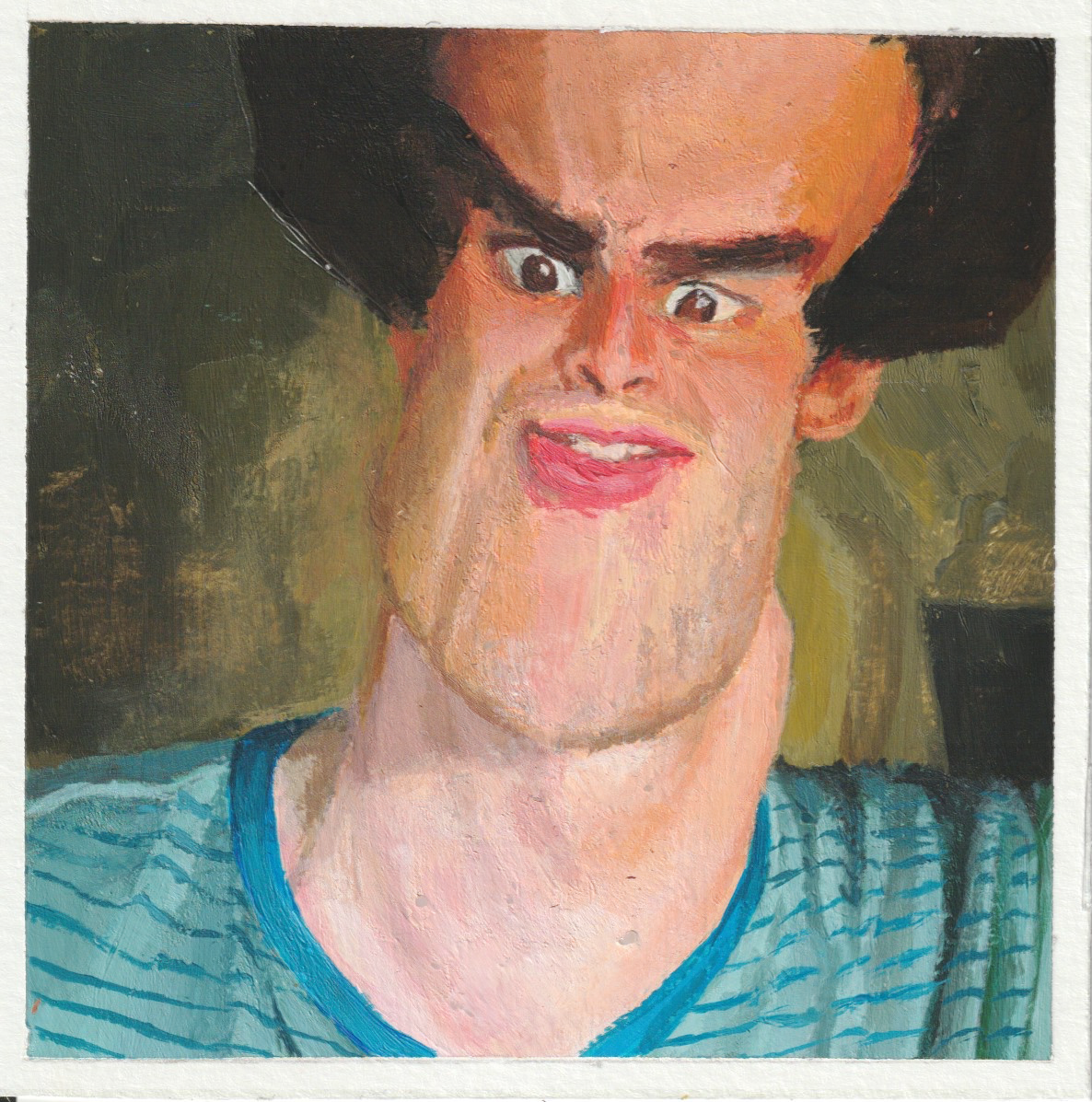 "Potion Seller, I Need Your Strongest Potions"
Acrylic on art card