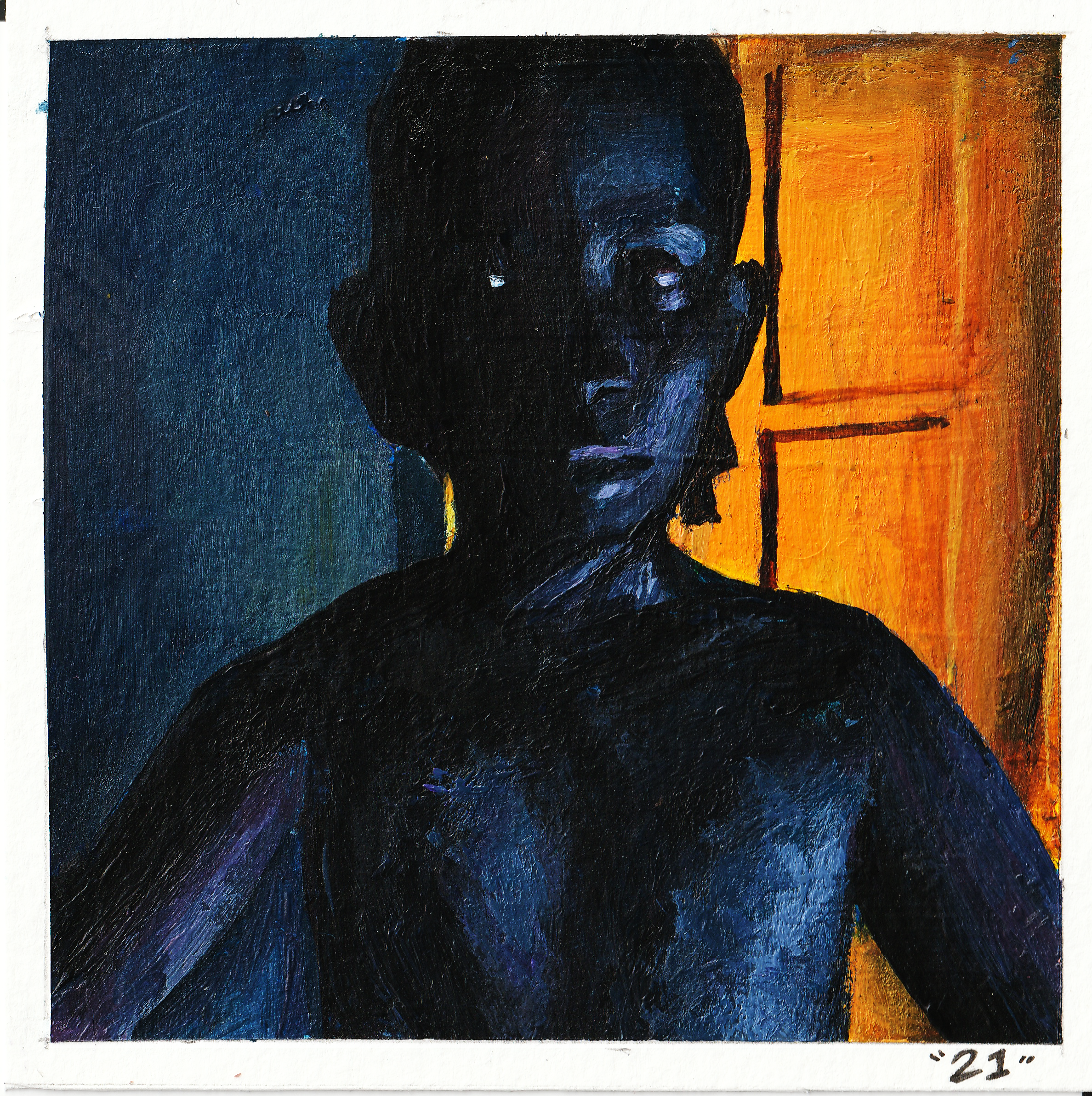 "21"
Acrylic on Art Card