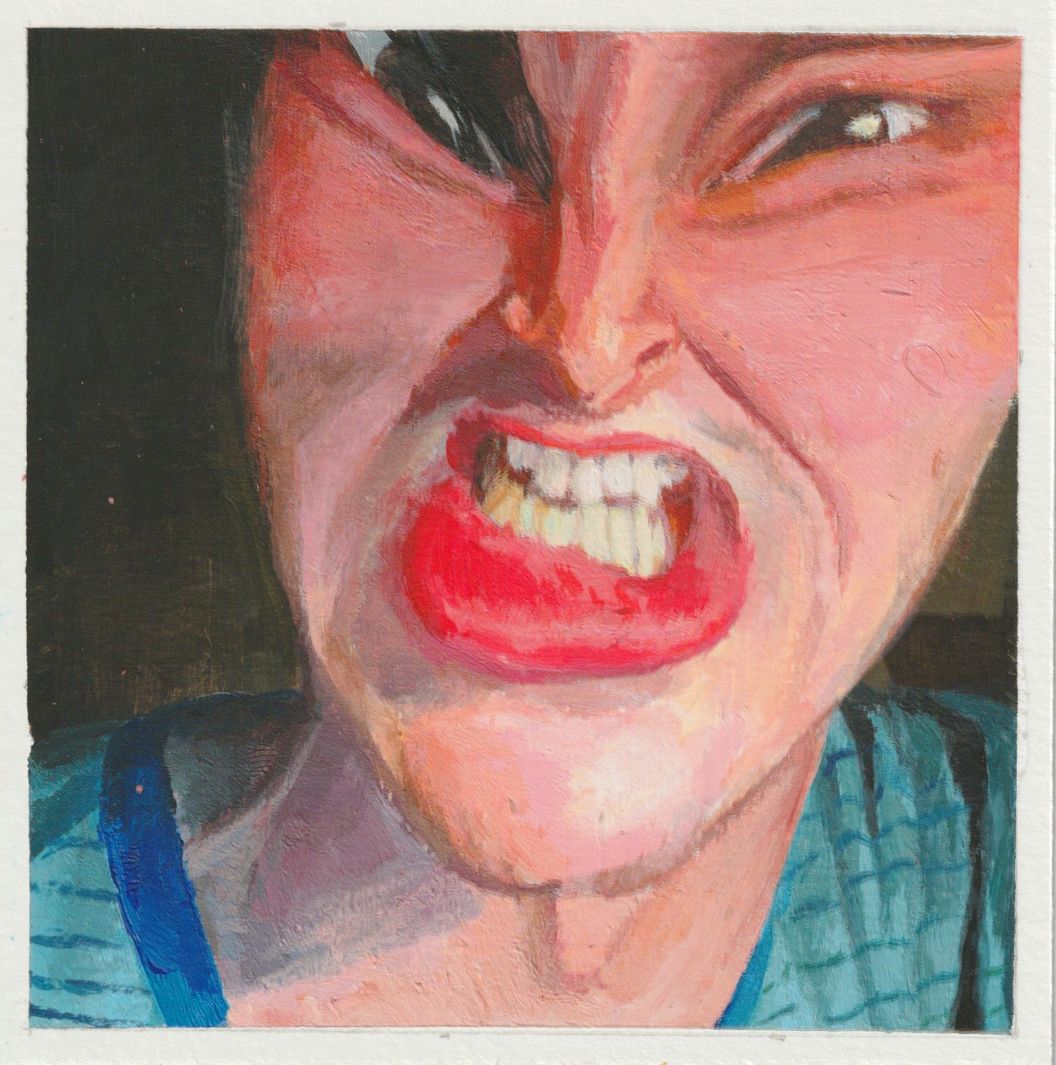 "My Strongest Potions Would Kill You Traveler"
Acrylic on art card