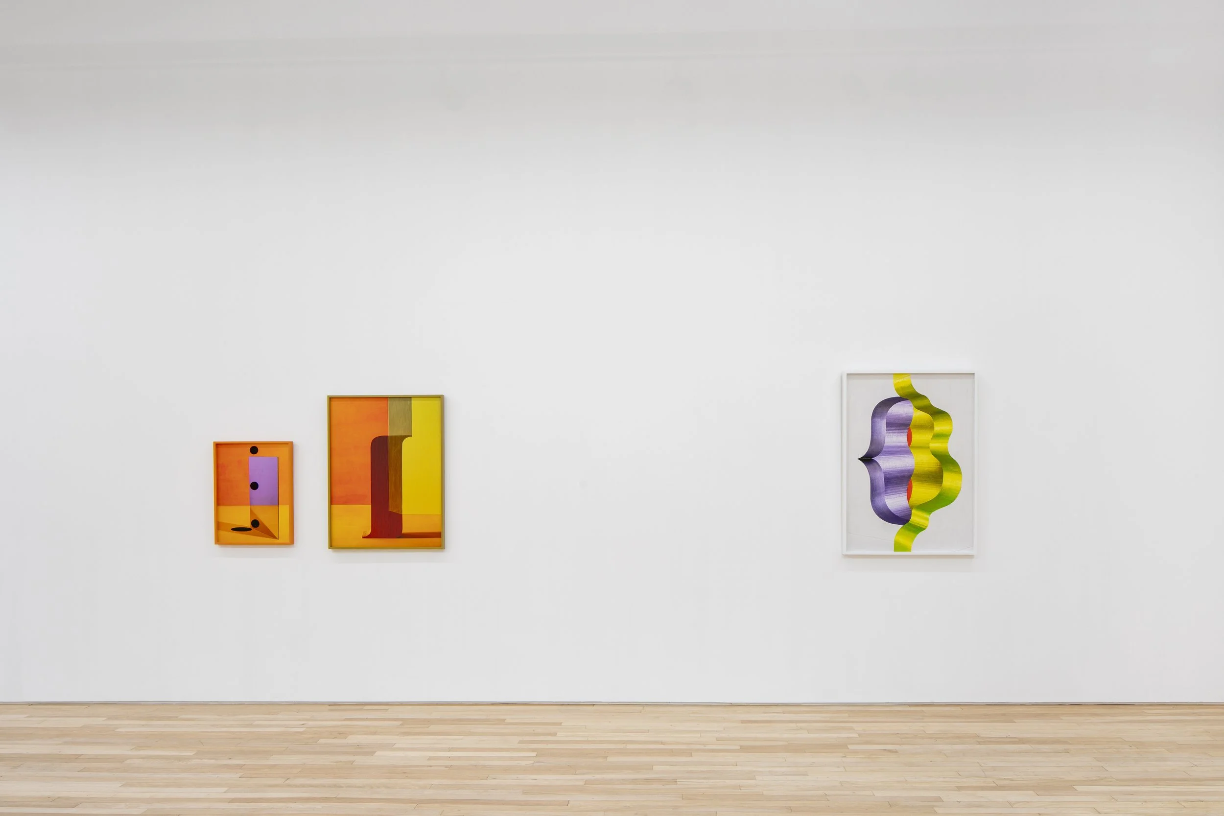 Installation view,   I saw the man with a telescope.,  2024