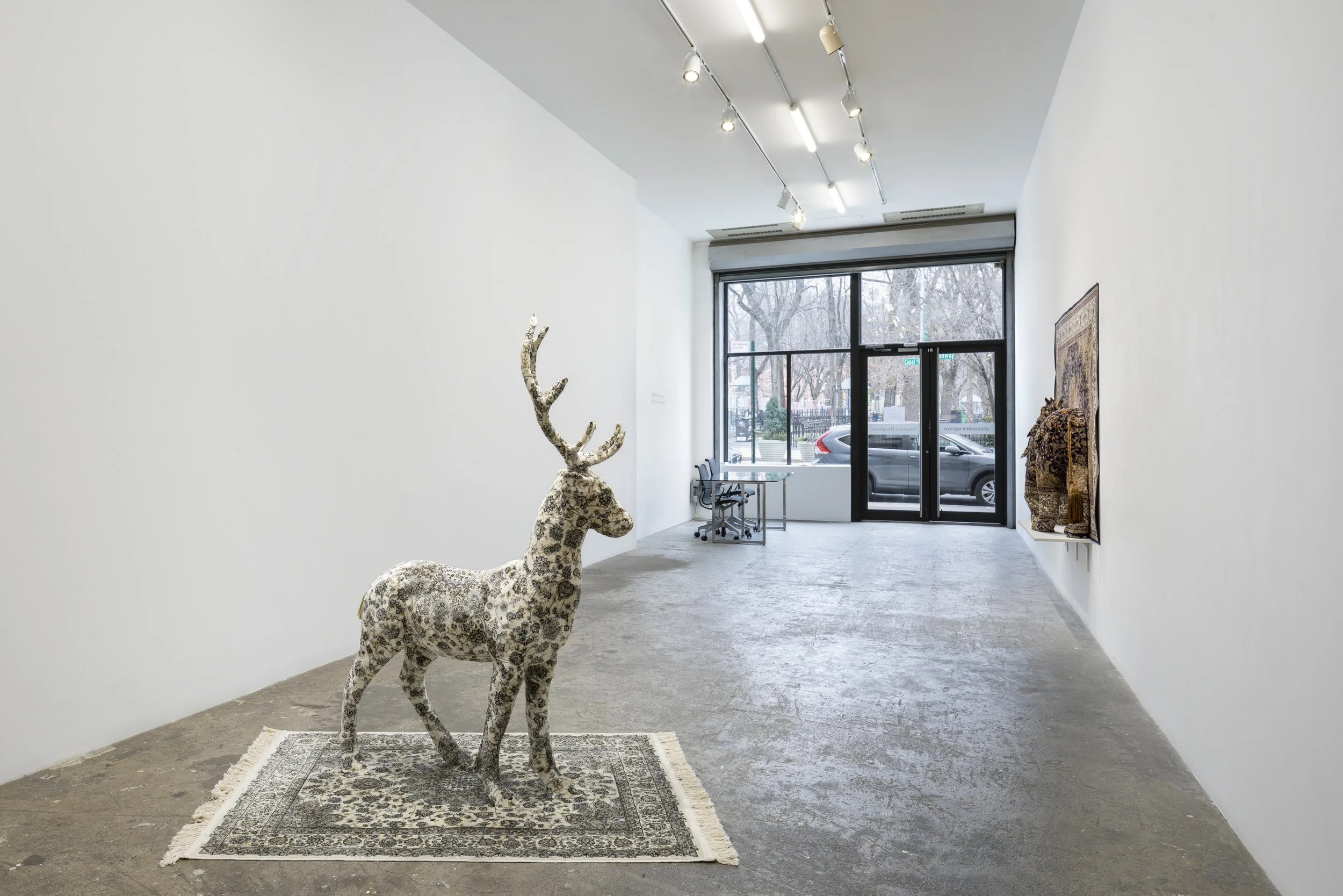 Installation view,   Hidden Territories,  2023