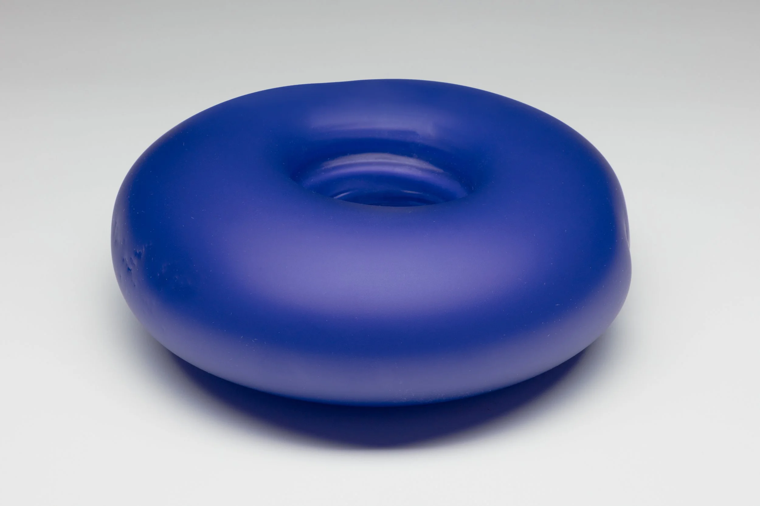 Wendy Red Star,  Dogon Donut Bead (DGN WRS2026_013),  2026, Glass, 3 x 8 x 8 in.