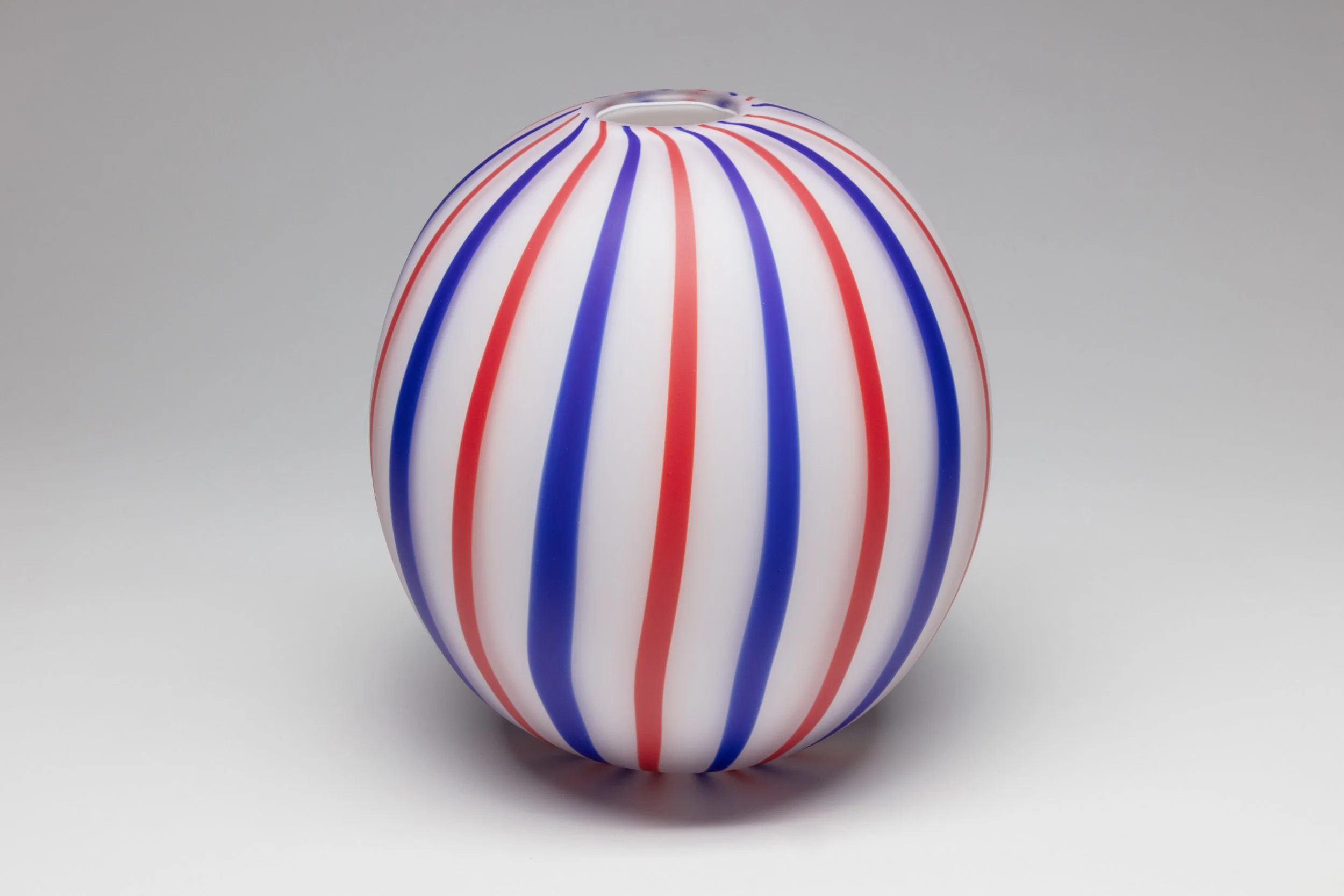 Wendy Red Star,  Manhattan Bead (MNH WRS2026_019),  2026, Glass, 8 x 7 3/4 x 7 3/4 in.