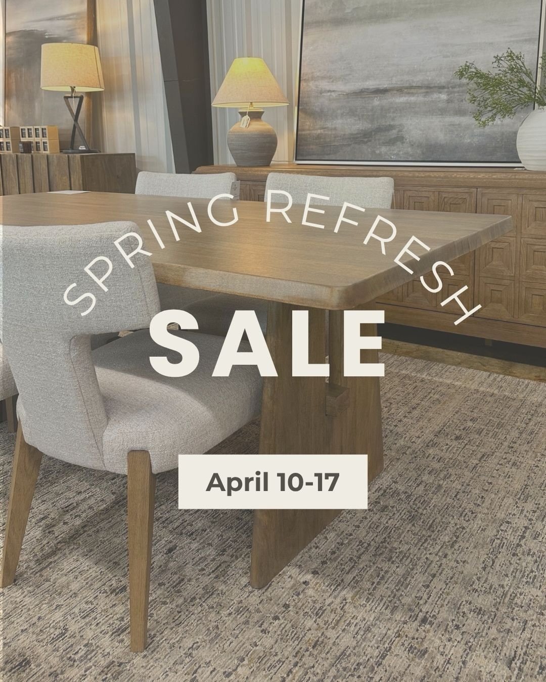 A beautiful home starts with the details ✨

Starting today, enjoy 20% off all accessories, including art, lighting, pillows, and decor. Plus, enjoy 10% off everything else &mdash; including upholstery, dining, occasional furniture, and rugs. Includes