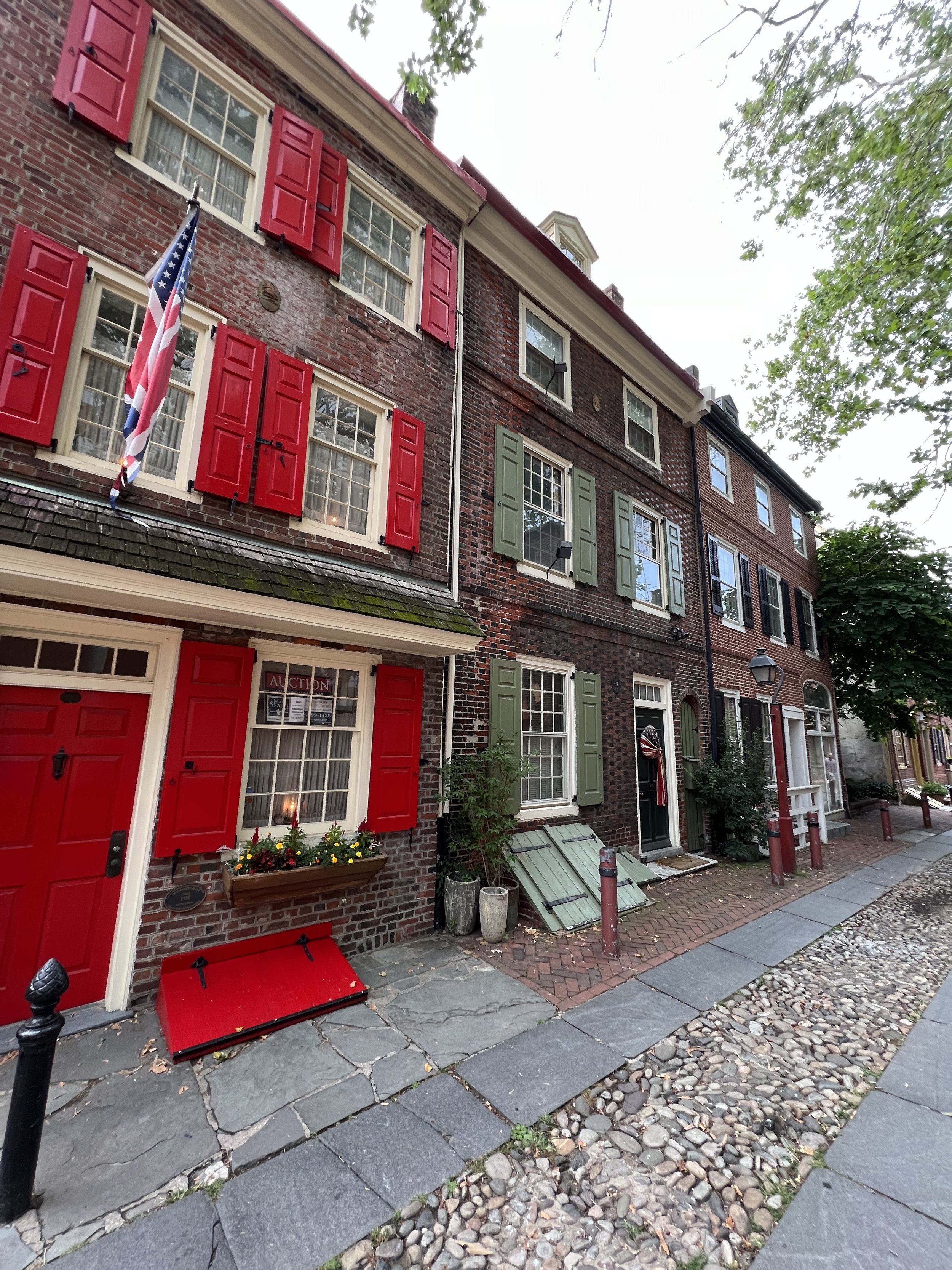 Interesting small historic district Philly