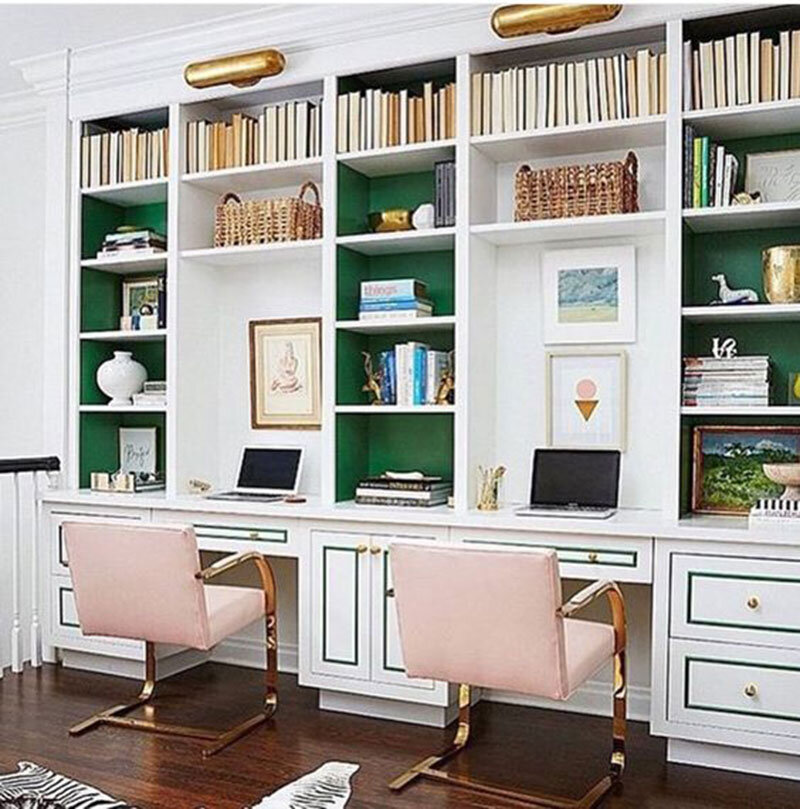 How To Style A Bookshelf When You Have, What Color To Paint Shelves