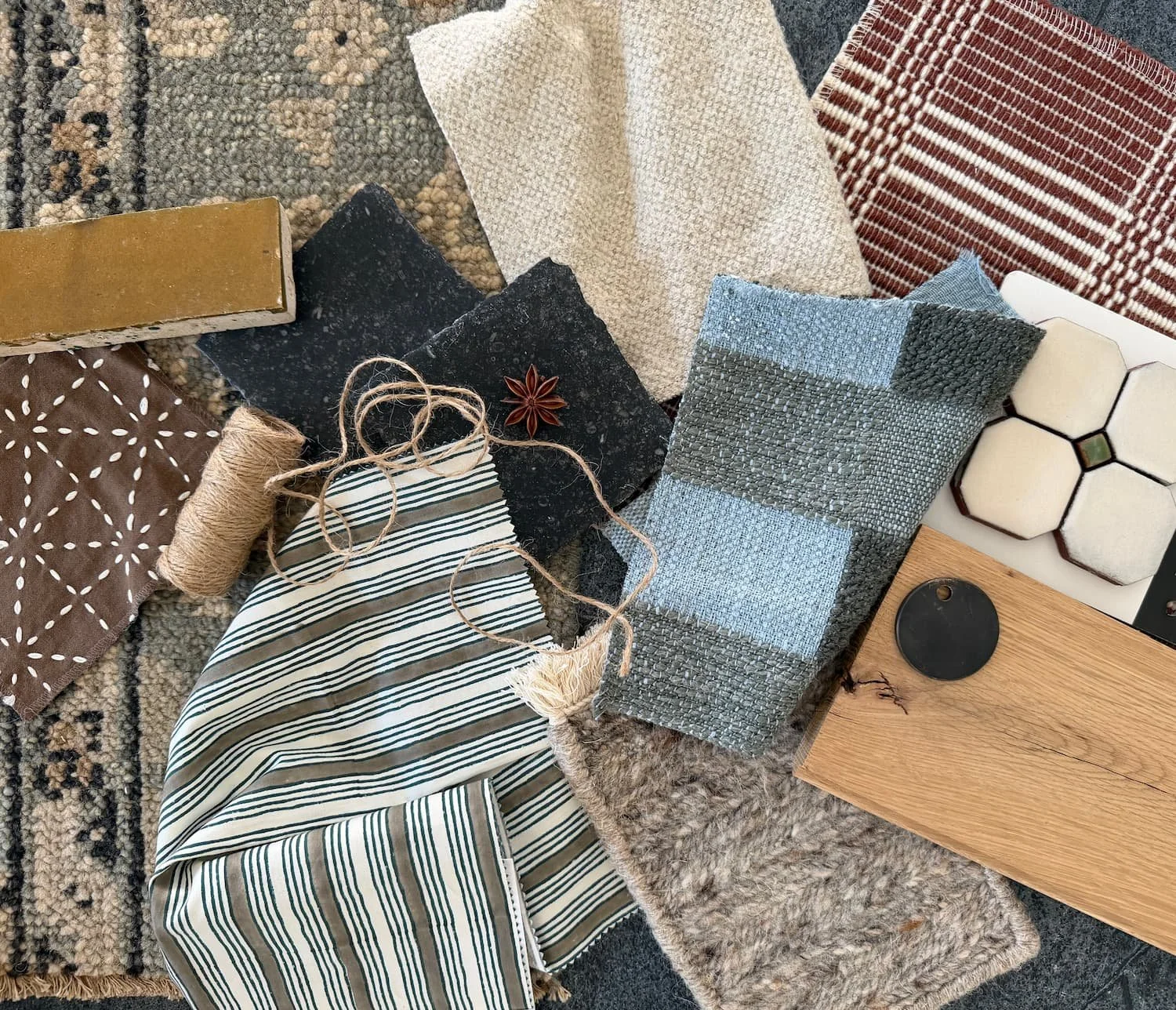 Berkshires location inspired cloth colors