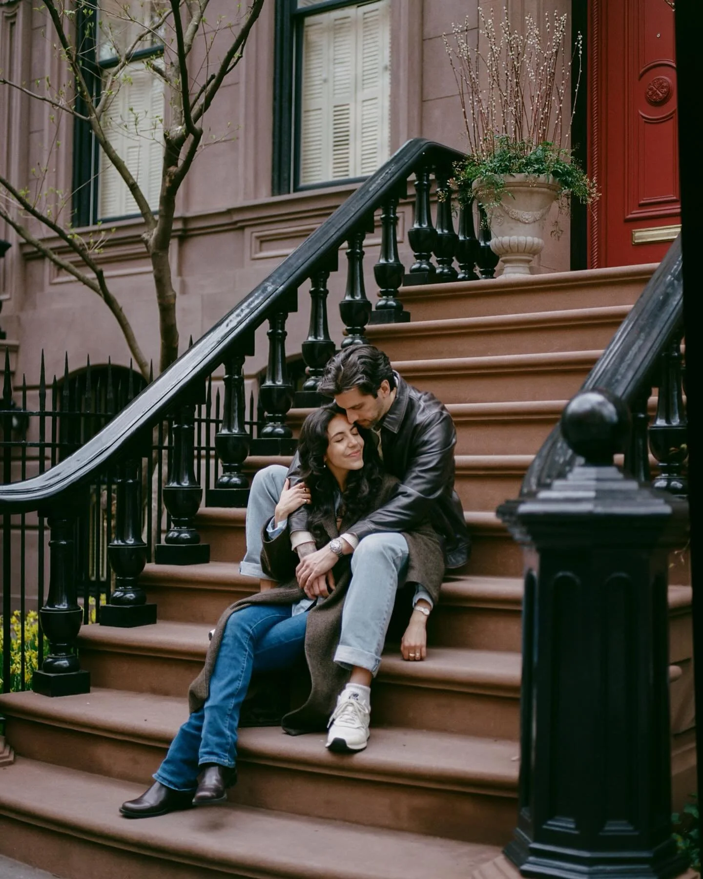 hey instagram we got engaged 8 months ago lol