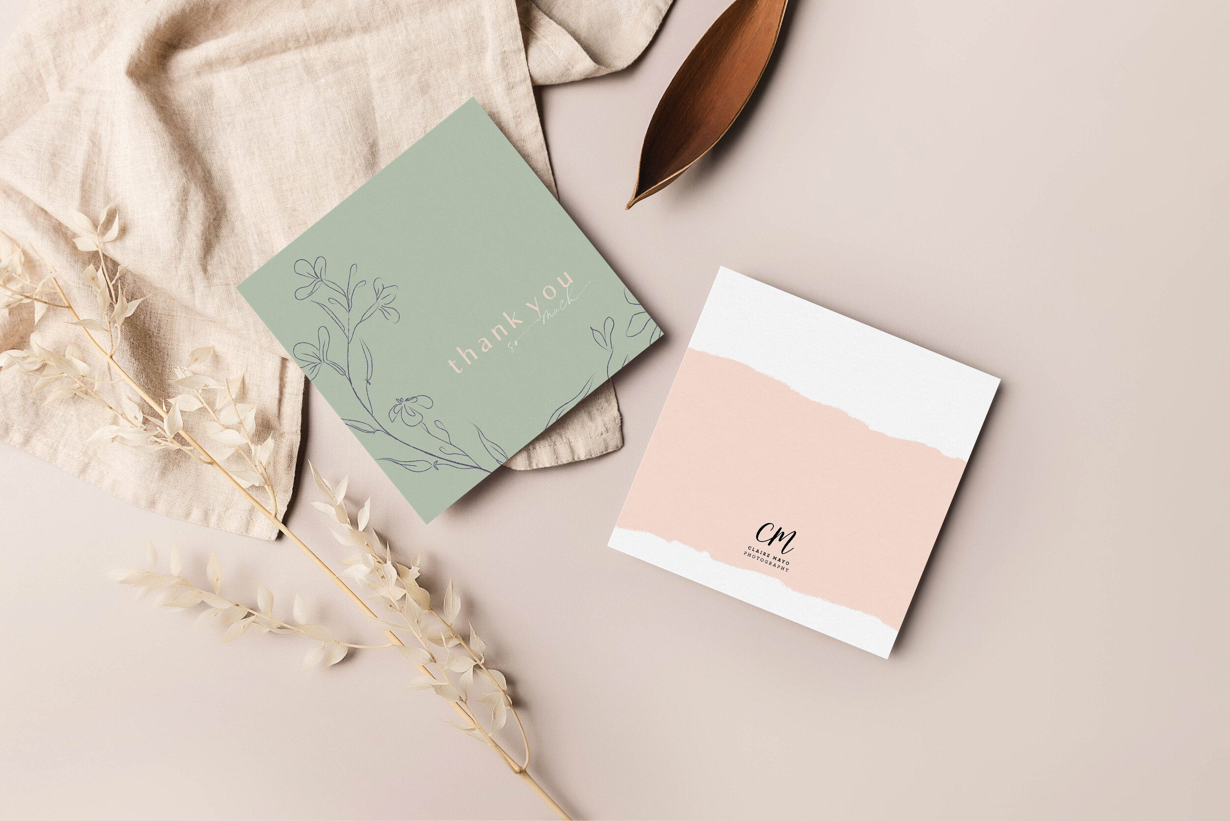 Creative Business thank you cards