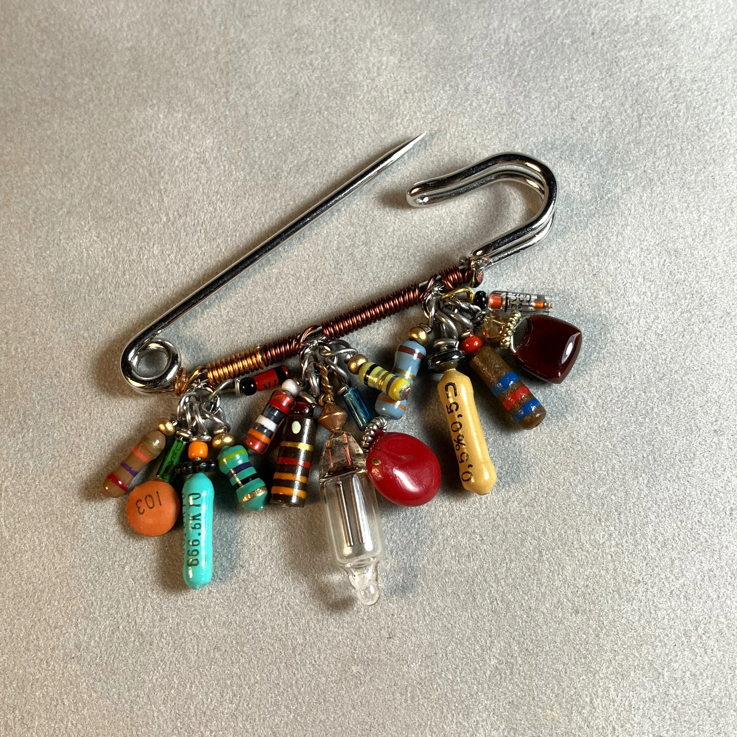 Geek Chic Fiesta Brooch