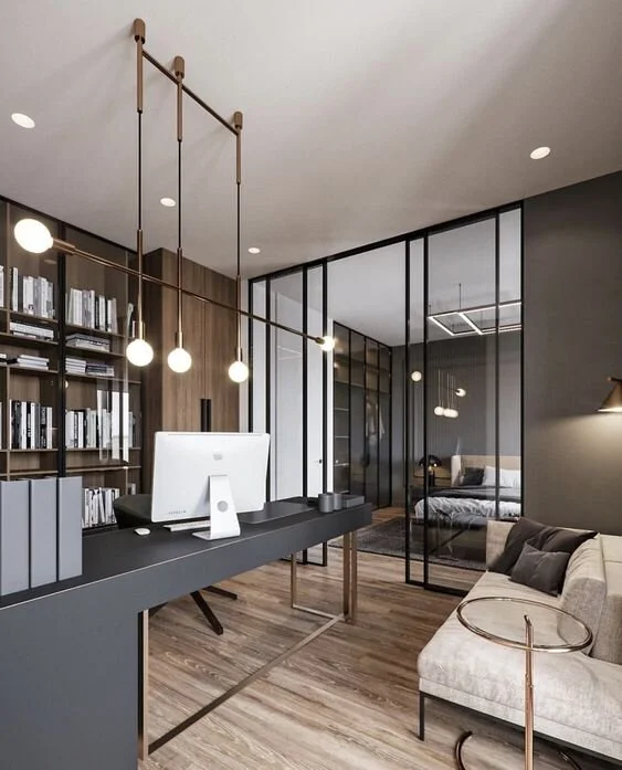 architecture interieur-decoration-interior-design-paris-catherine bouvier-auffray-bureau-gris-noir-teletravail.jpg