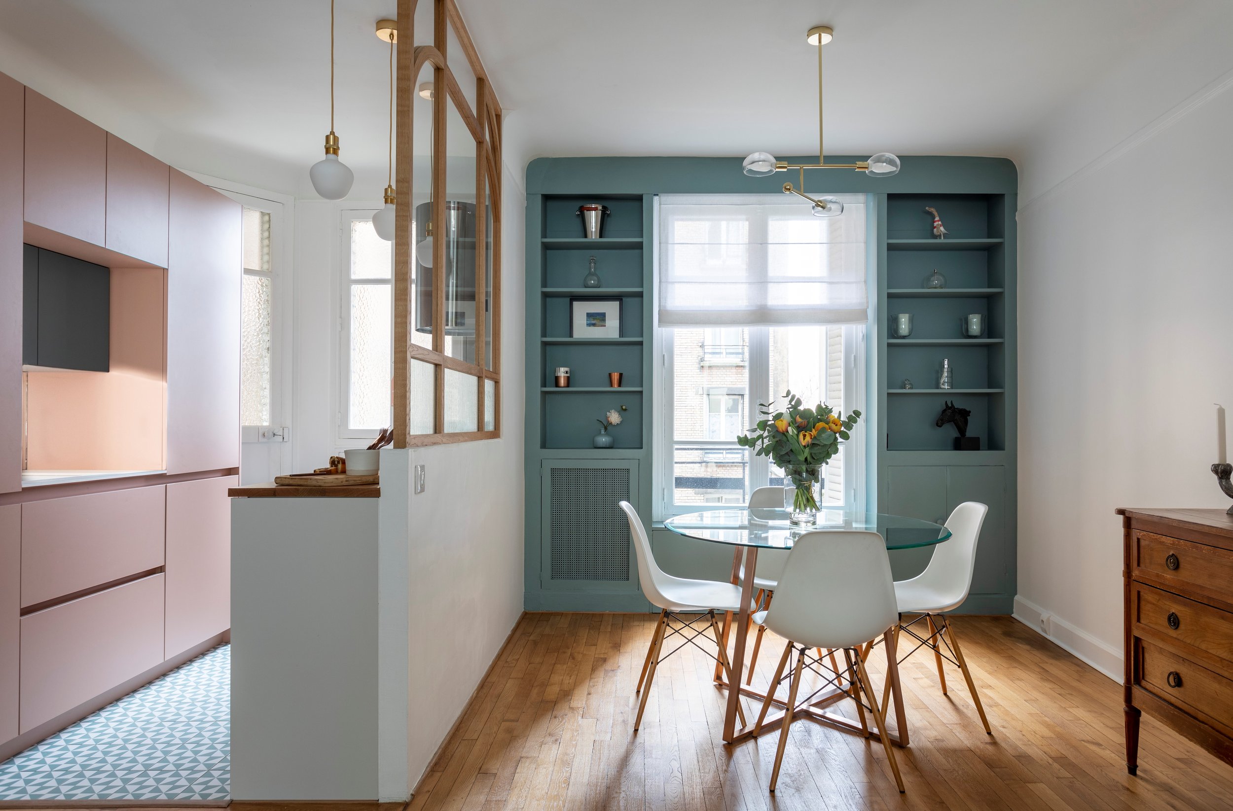 Architecte intérieur paris 17 decoration appartement haussmannien verriere bois.jpg