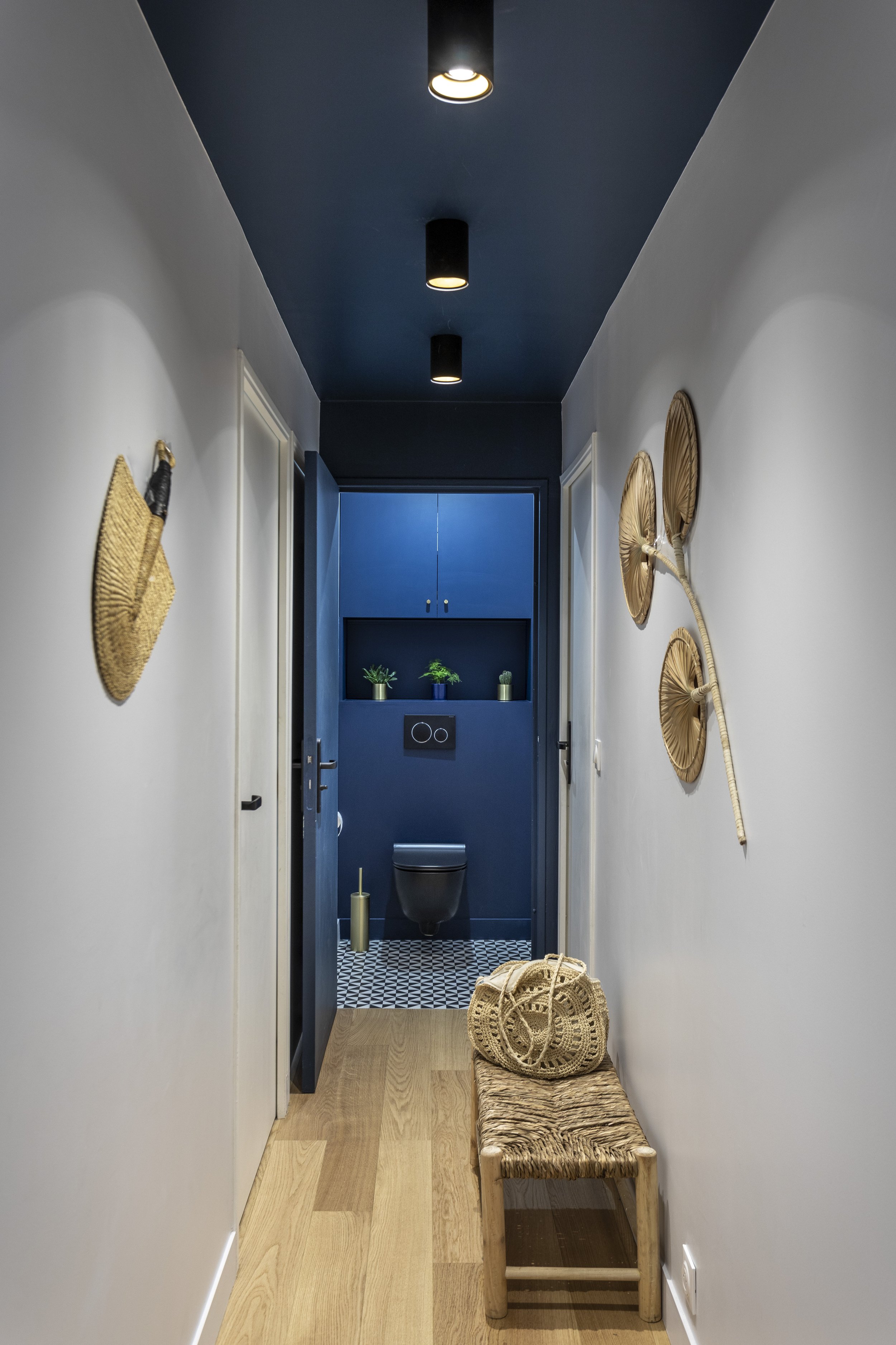 architecte intérieur décoration paris appartement couloir bleu.jpg