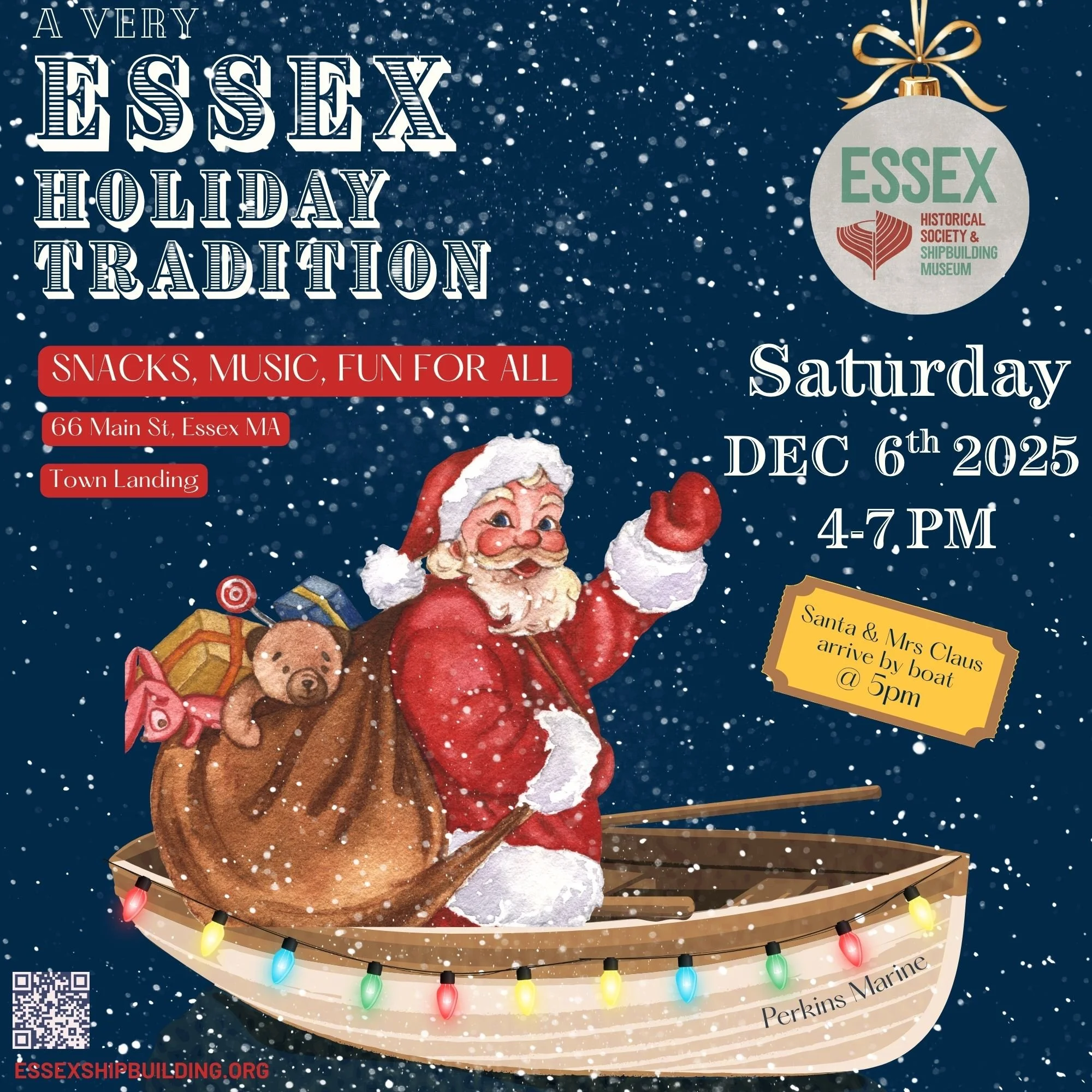 SANTA &amp; MRS CLAUS by BOAT