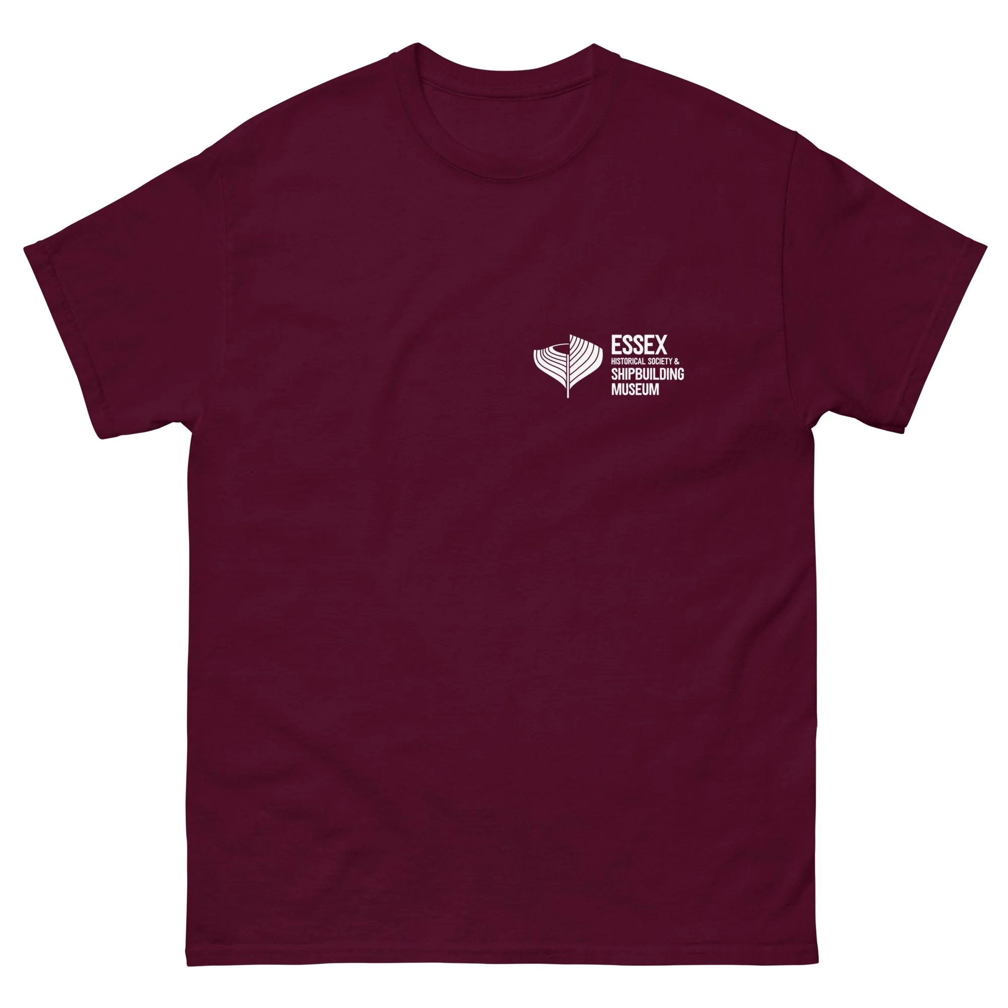 unisex-classic-tee-maroon-front-693d9487c45c5.jpg