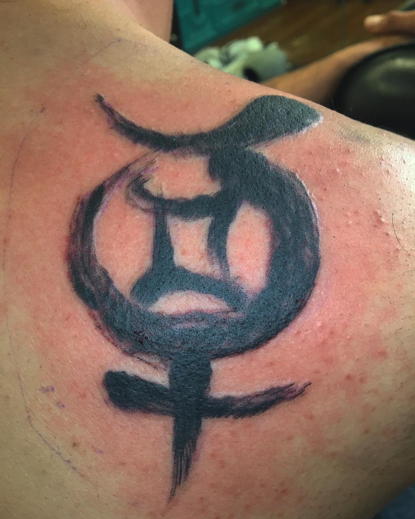 Mercury, with Gemini rising&hellip;. #getweird #tattooartist #tattoo #tattooshop #tattoos