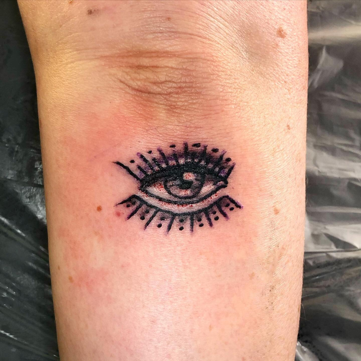 Thanks for eyeballing me! #tattooartist #tattoo #tattooshop #tattoos #eye #portlandoregon #portlandtattoo #portlandtattooshop #walkins #victoriabc