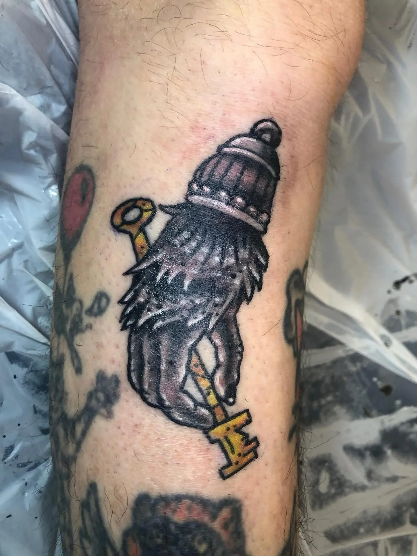 Sick a$$ monkey paw for @holycrapcats done by @hannantraditional 
Appreciate you stopping by! 🙉